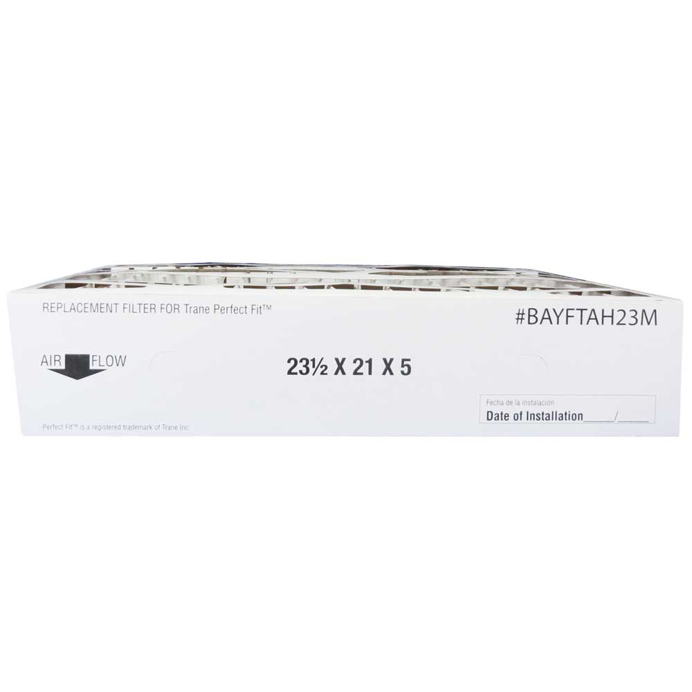 Atomic BAYFTAH23M 21x23.5x5 MERV 13 Trane Furnace Air Filter Replacement - 2 Pack for Home HVAC System & Allergy Relief