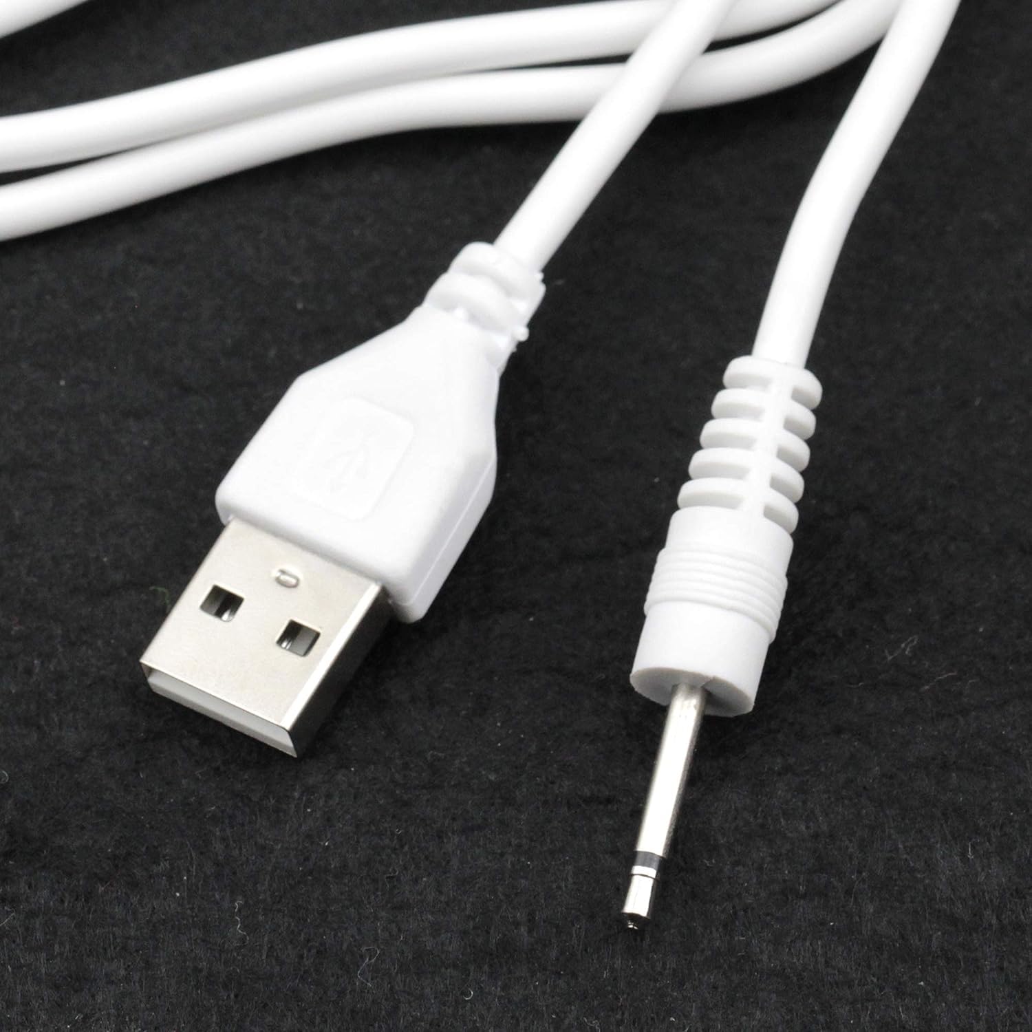 SVAKOM Sex Toy Charger Replacement - USB DC Charging Cable for Wand Vibrators & Personal Massagers (White) | Perfect for Home Use, Travel & Discreet Charging of Adult Toys