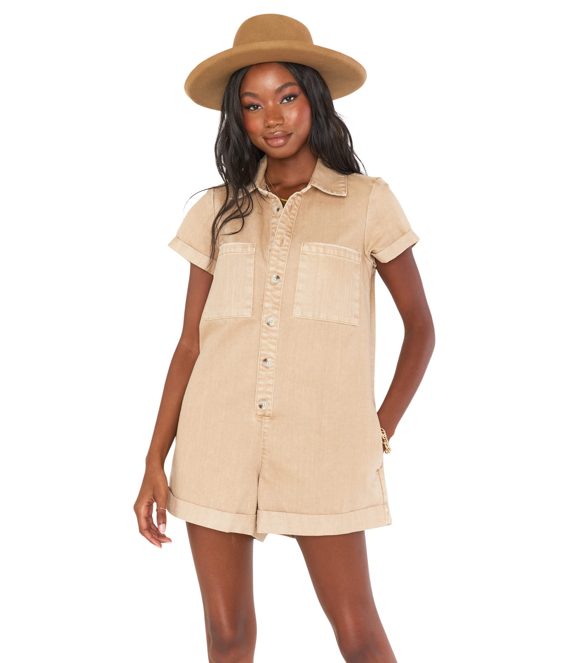 Show Me Your Mumu Women's Range Romper - Stylish & Comfortable Jumpsuit for Casual Outings, Beach Vacations & Summer Parties