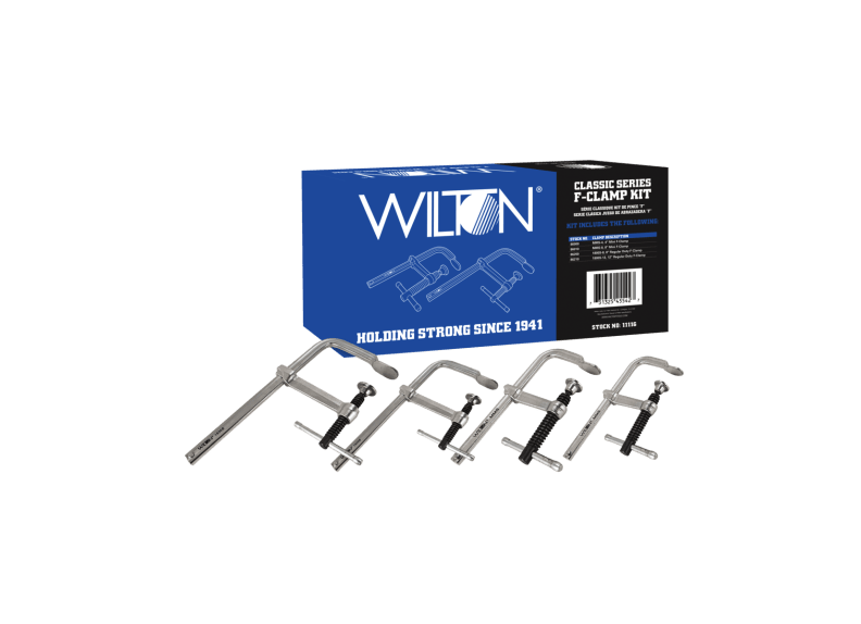 Premium F Clamp Kit - Heavy Duty Woodworking & Metalworking Clamps for DIY Projects, Carpentry, and Welding - Perfect for Home Workshops and Professional Use