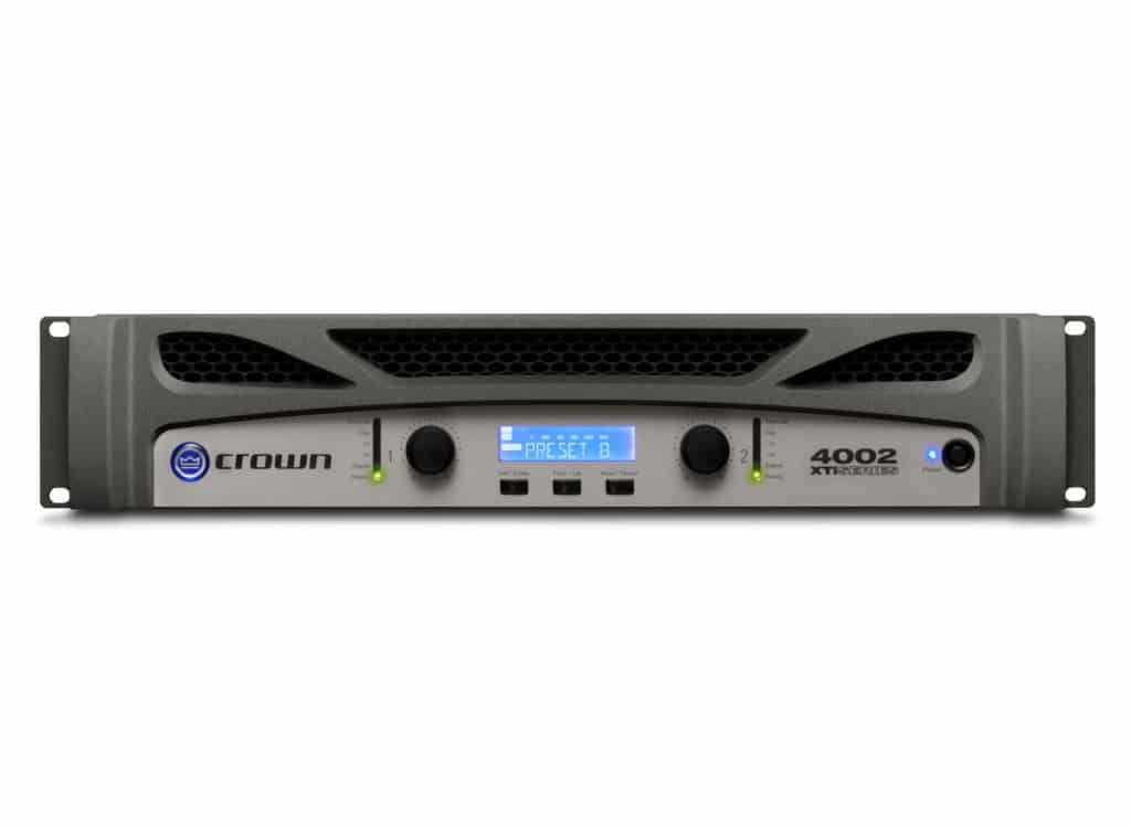 Crown XTi4002 Professional Power Amplifier - 2000W High-Performance Audio Amp for Live Sound, DJ, and Studio Use