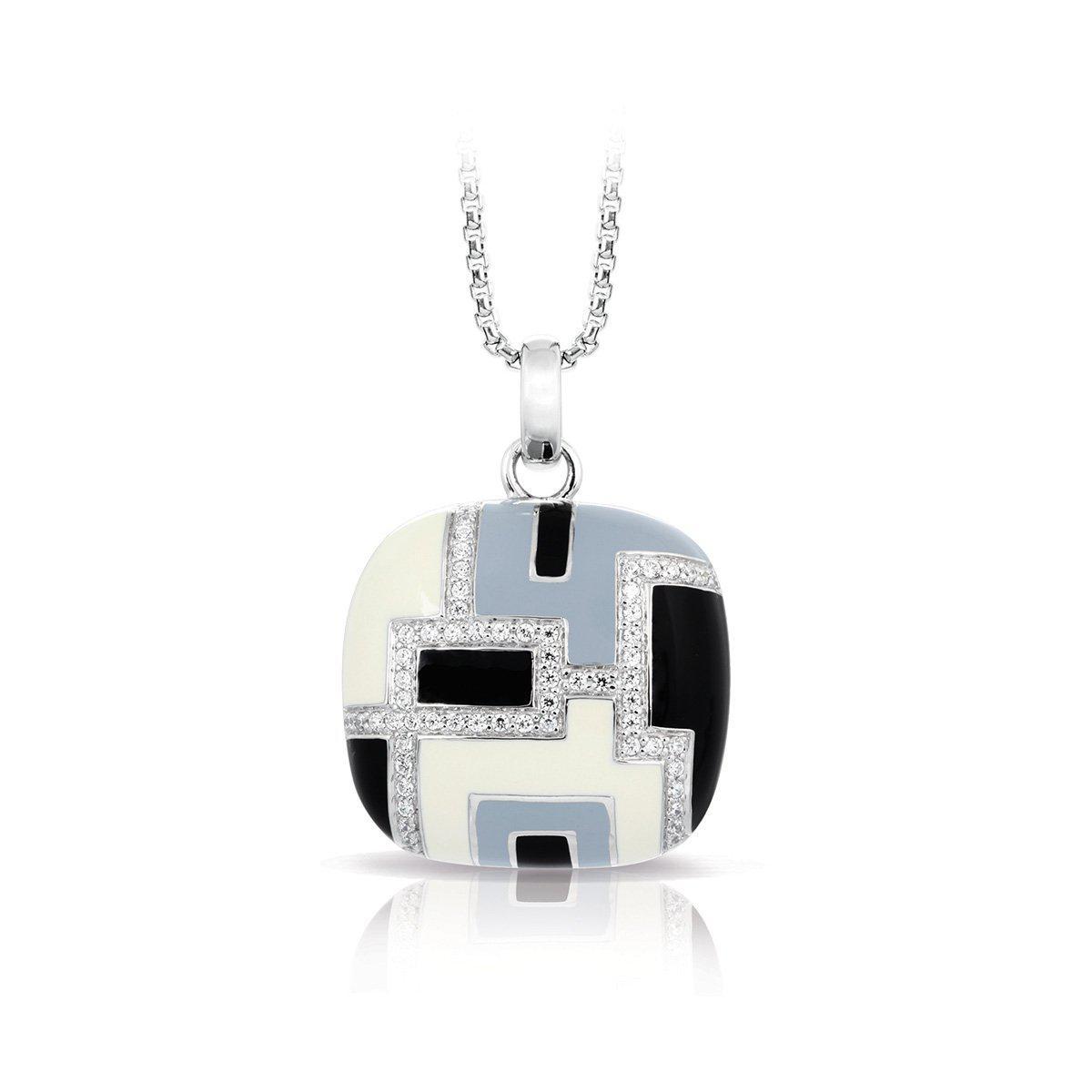 Vintage Art Deco Pendant Necklace - Elegant 1920s Style Jewelry for Women - Perfect for Evening Parties, Weddings & Special Occasions