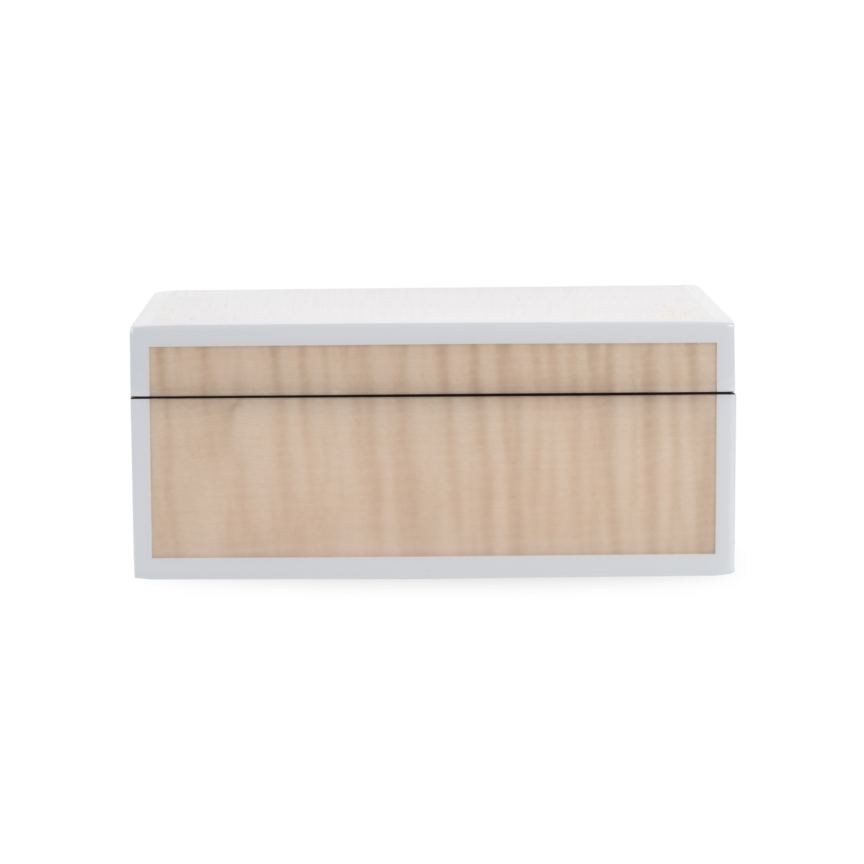 Handcrafted Lacquered Sycamore Wood Jewelry Box - Elegant Storage for Rings, Necklaces & Keepsakes | Perfect for Home Decor, Gift Giving & Organizing Valuables