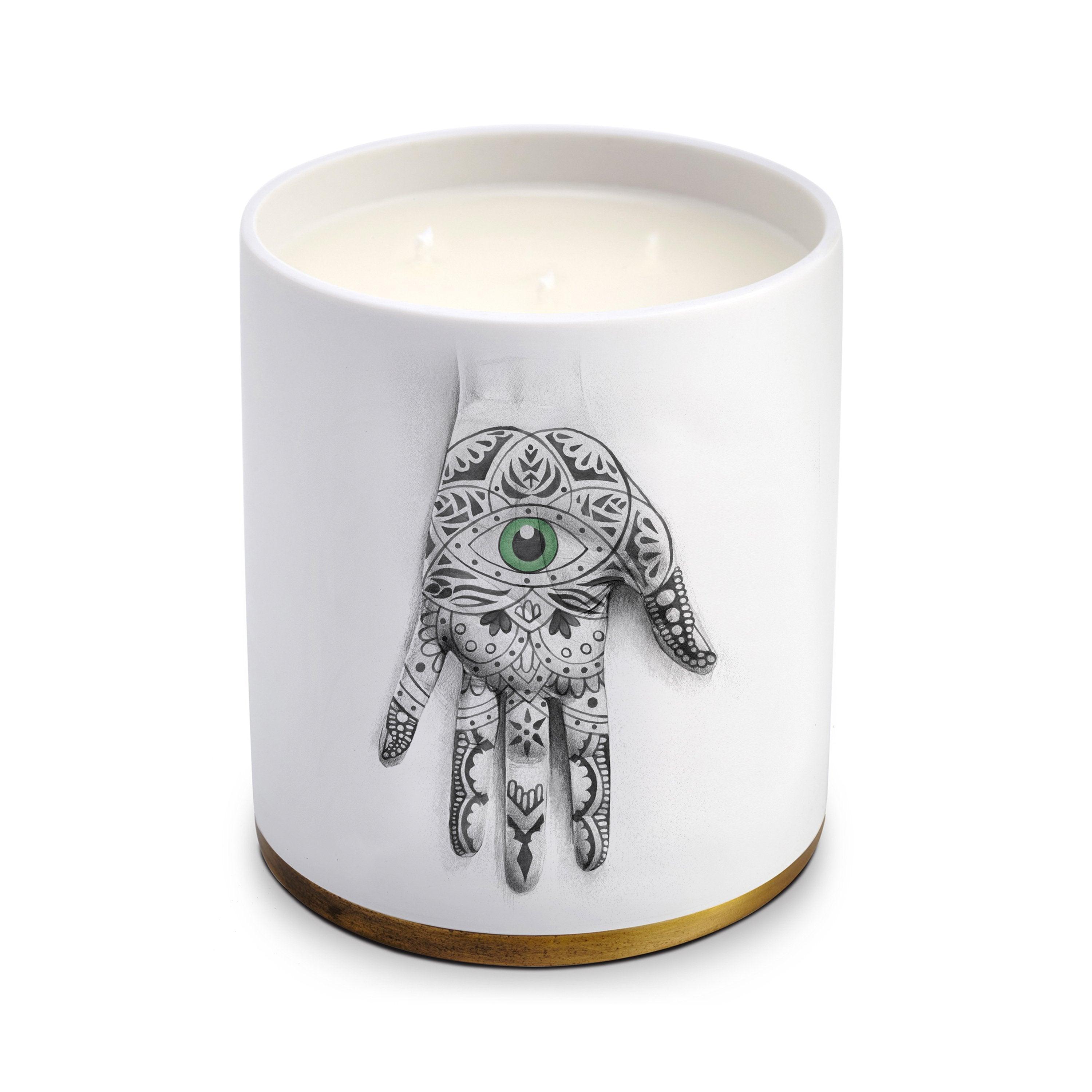 Mamounia No.28 Luxury Scented Candle - 3 Wick Soy Wax for Home Decor, Relaxation & Aromatherapy | Perfect for Living Room, Bedroom & Spa