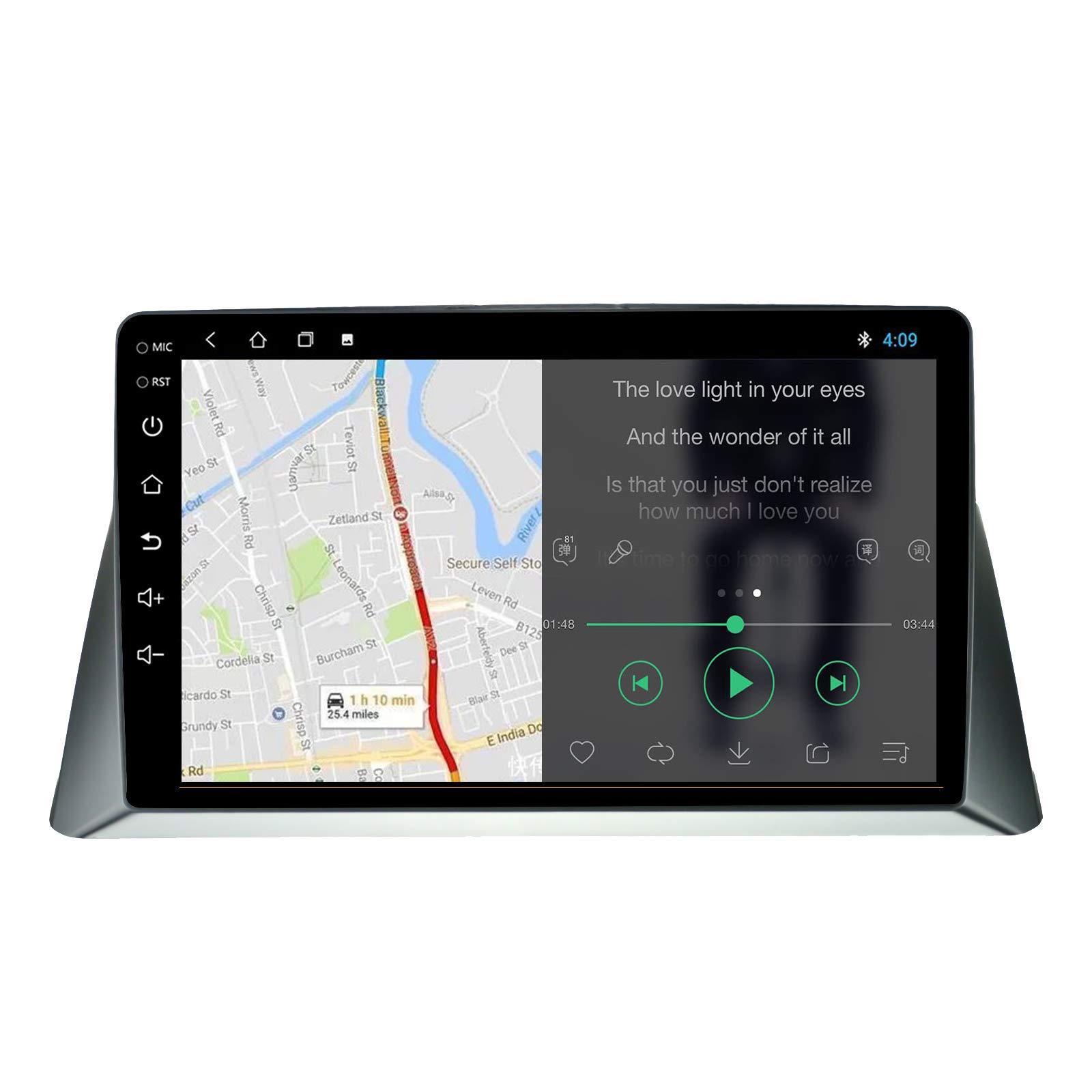 2008-2011 Honda Accord Android 10.1 Car Stereo with Built-in Apple CarPlay & Android Auto, 10.1