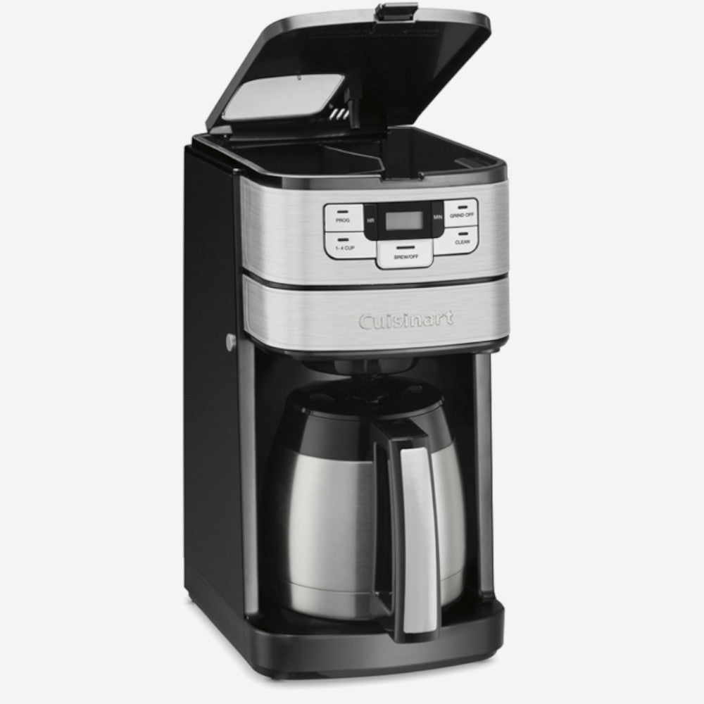 CUISINART DGB 450C Automatic Grind & Brew 10 Cup Thermal Coffeemaker - Fresh Coffee Maker with Built-in Grinder & Stainless Steel Carafe - Perfect for Home, Office & Morning Coffee Routine