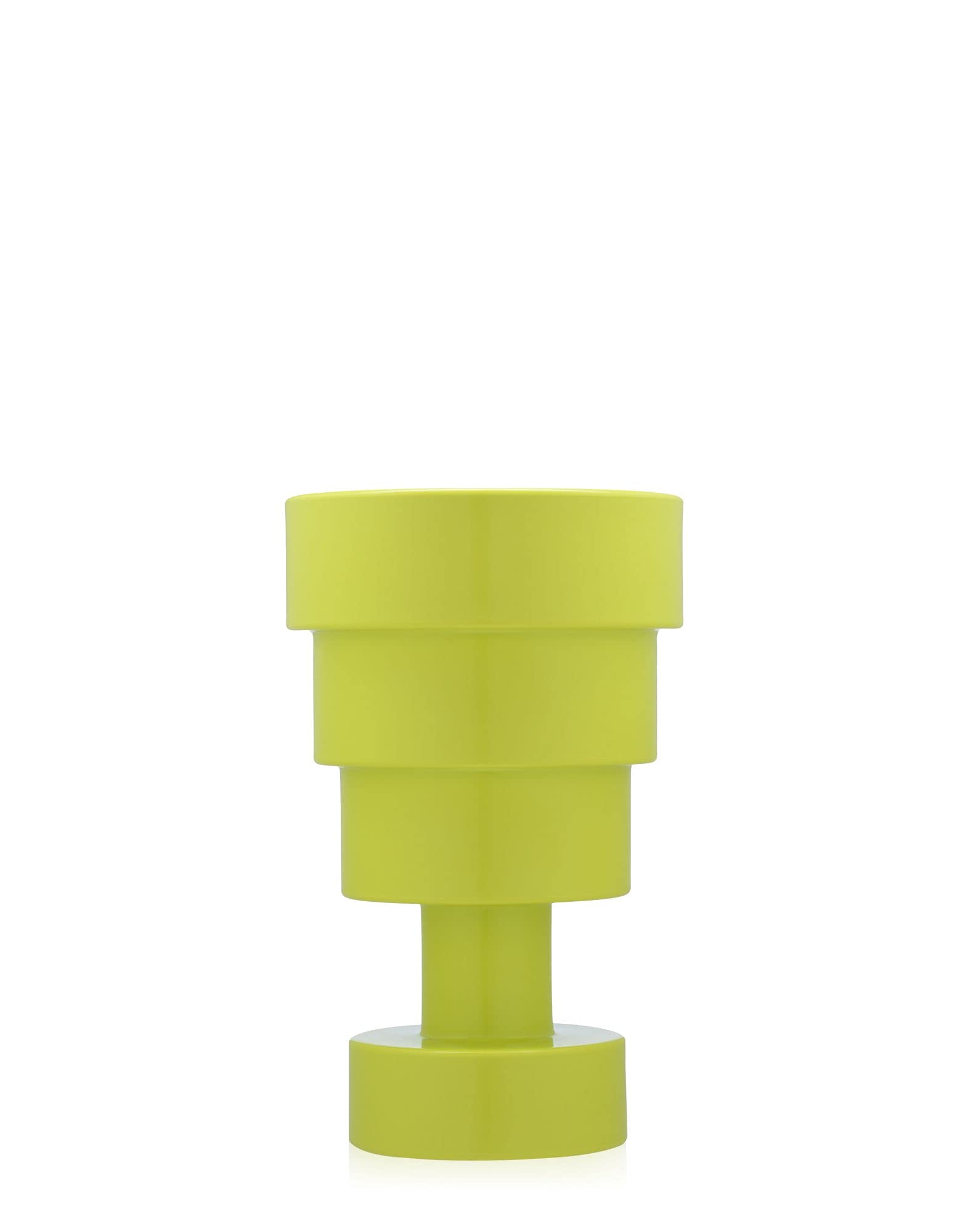 Kartell Calice 0885112 Modern Green Plastic Chair - Stylish Home & Office Seating for Living Room, Dining Area, or Workspace
