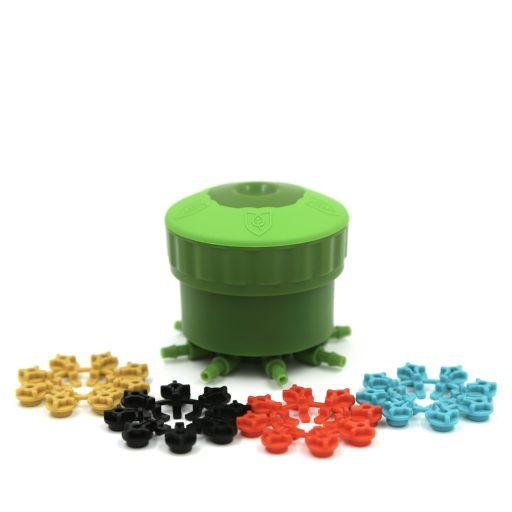 FloraFlex Bubbler Multi Flow Hydroponic System - High Efficiency Watering Solution for Indoor Plants, Perfect for Hydroponics, Grow Tents, and Home Gardening