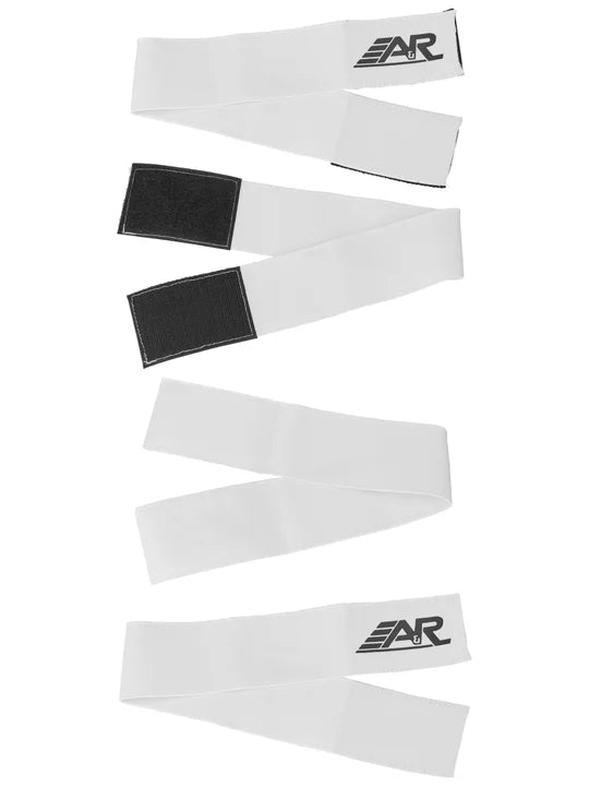 A&R Hockey Shin Guard Straps - Adjustable & Durable Shin Pad Holders for Hockey Players - Perfect for Ice Hockey, Field Hockey & Roller Hockey Games & Practices