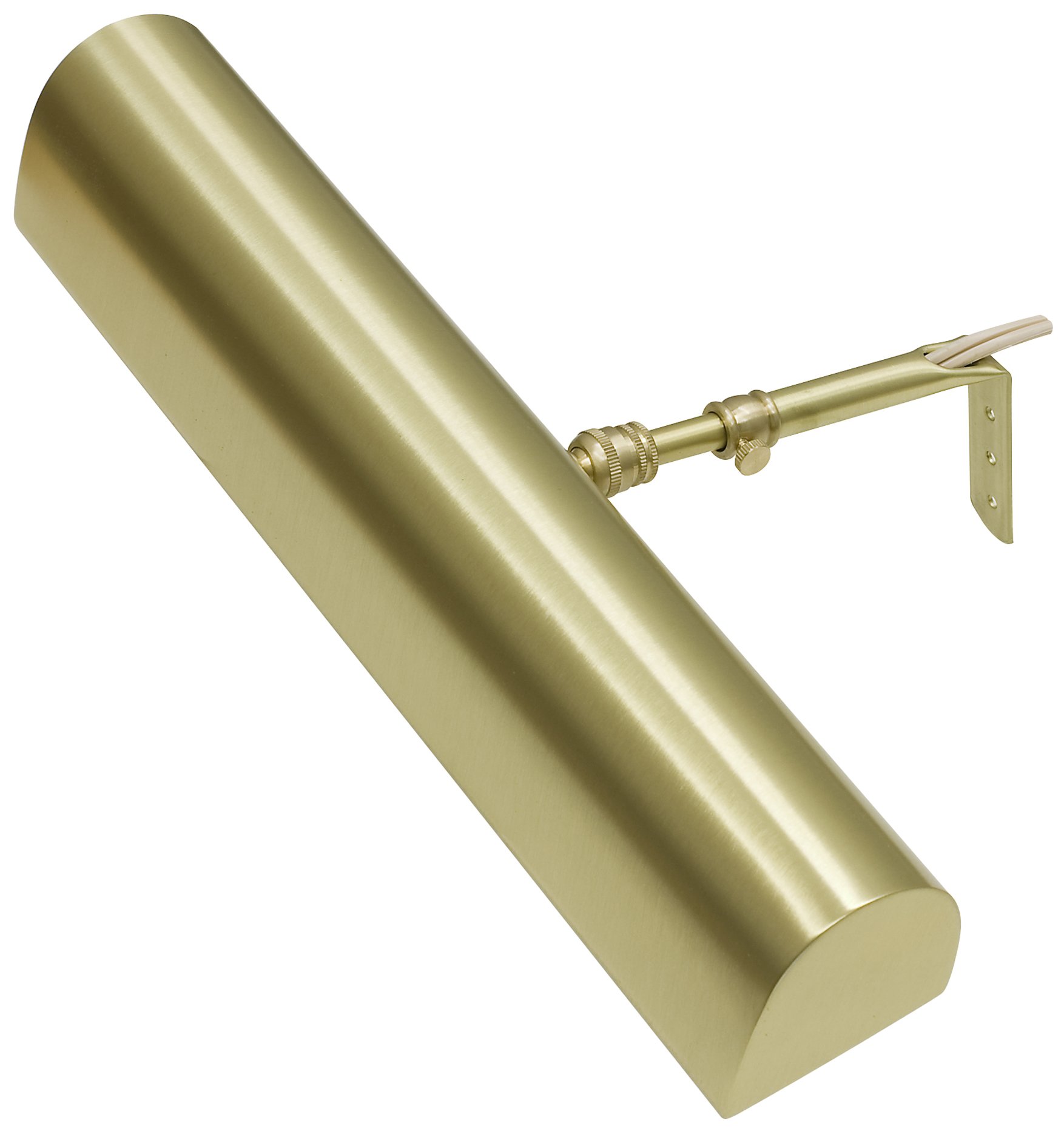 House of Troy T14-51 Traditional 14-Inch Picture Light in Satin Brass - Perfect for Artwork, Paintings & Wall Decor Lighting
