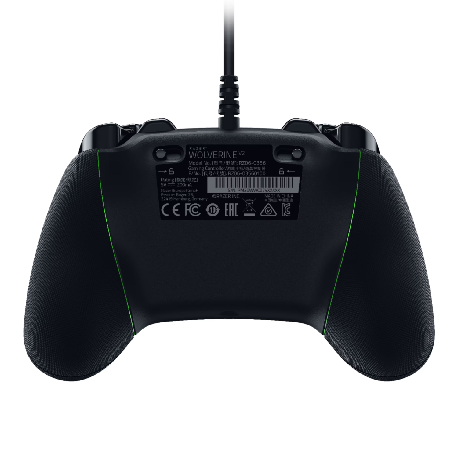 Razer Wolverine V2 Wired Gaming Controller for Xbox & PC - Black | Perfect for Competitive Gaming & PC Gameplay
