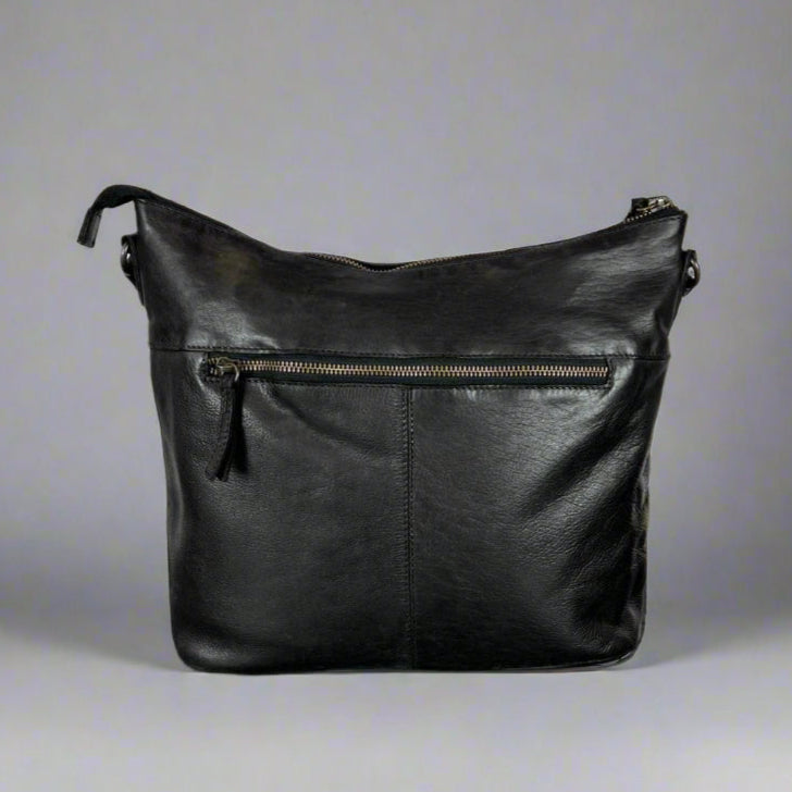 MET Front Snap Leather Handbag for Women - Stylish Crossbody Purse with Adjustable Strap, Perfect for Work, Travel & Everyday Use