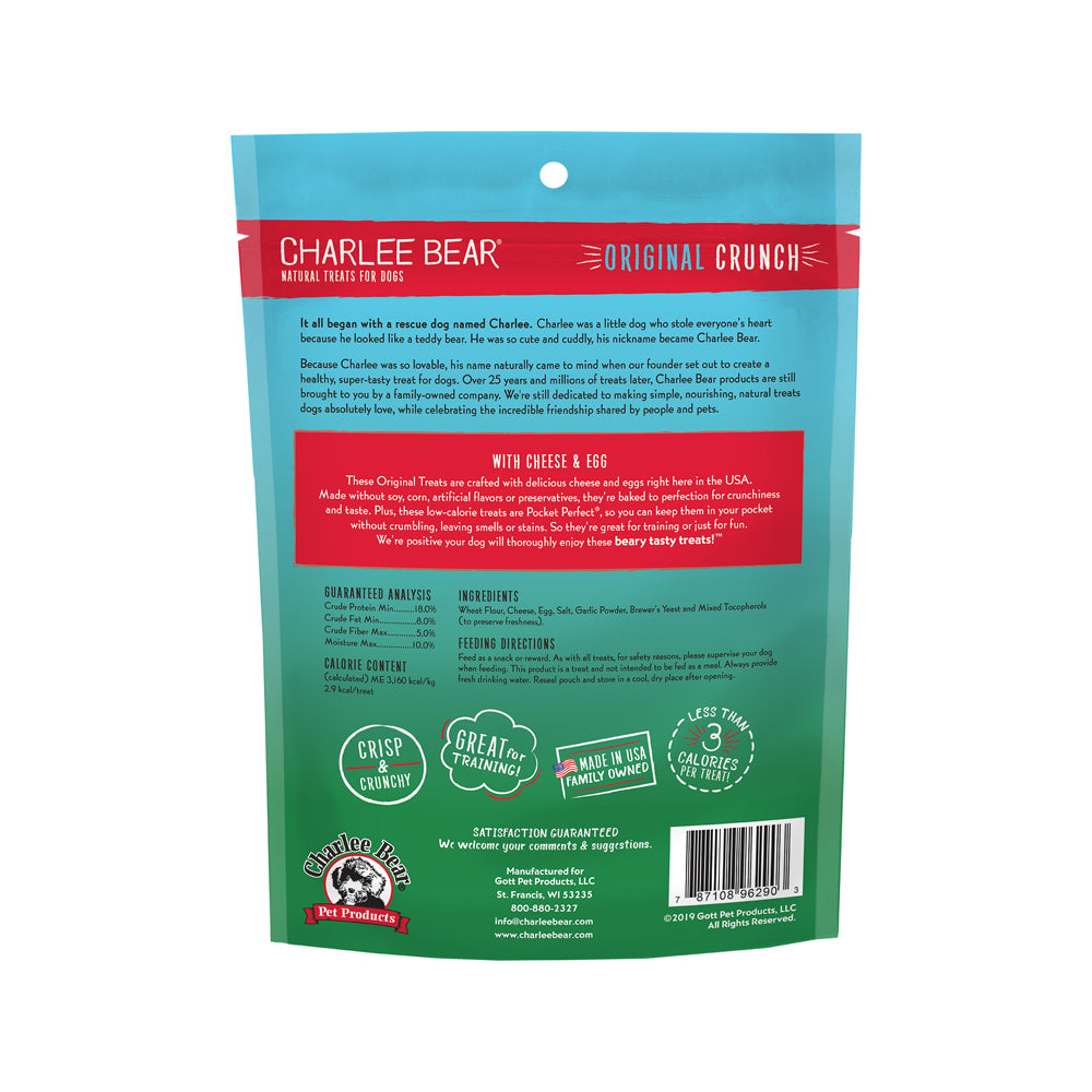 Original Crunchy Liver Dog Treats - High Protein, Grain-Free Training Snacks for Small & Large Dogs - Perfect for Rewards, Training & On-the-Go Treats