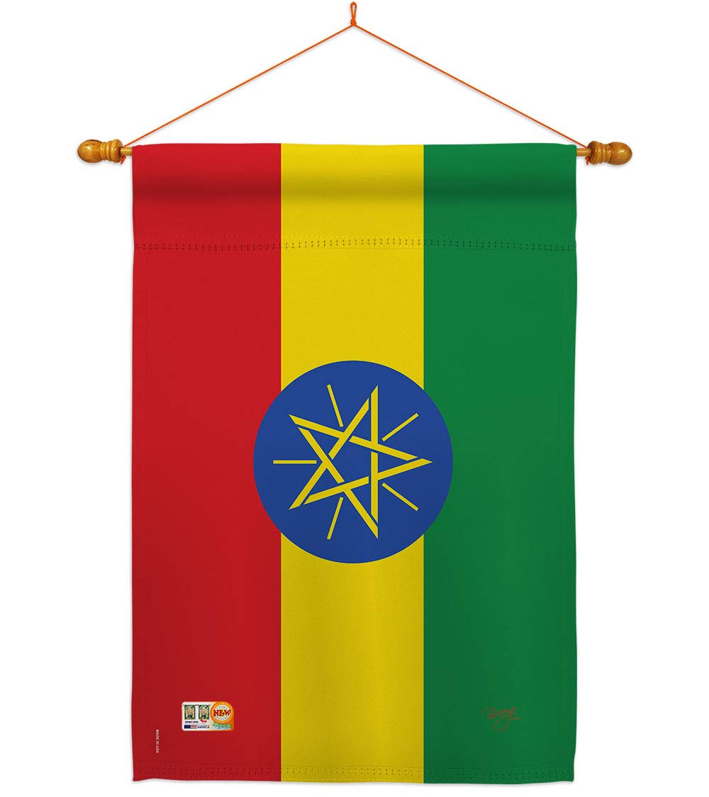 Ethiopia Nationality Decorative Flag 28