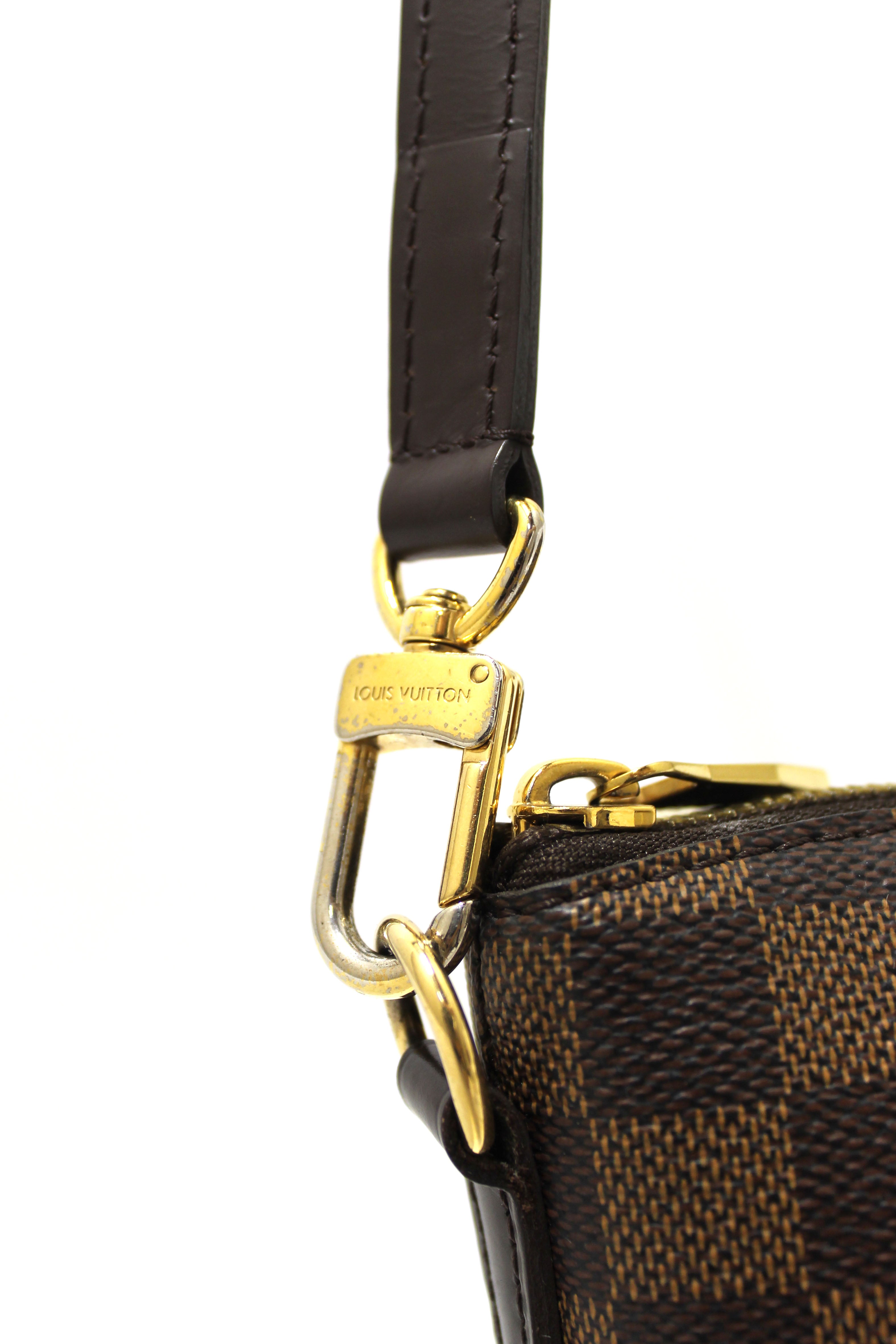 Authentic Louis Vuitton Damier Ebene Canvas Siena GM Handbag for Women - Luxury Designer Tote Bag with Shoulder Strap - Perfect for Work, Travel & Everyday Use