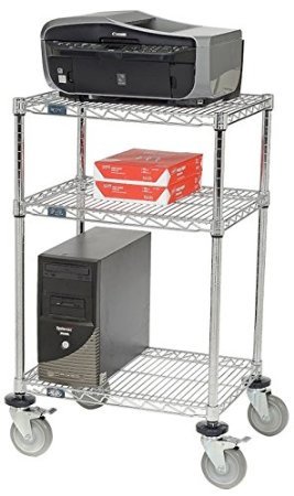 Nexel PS18243C Chrome Printer Shelf - 18