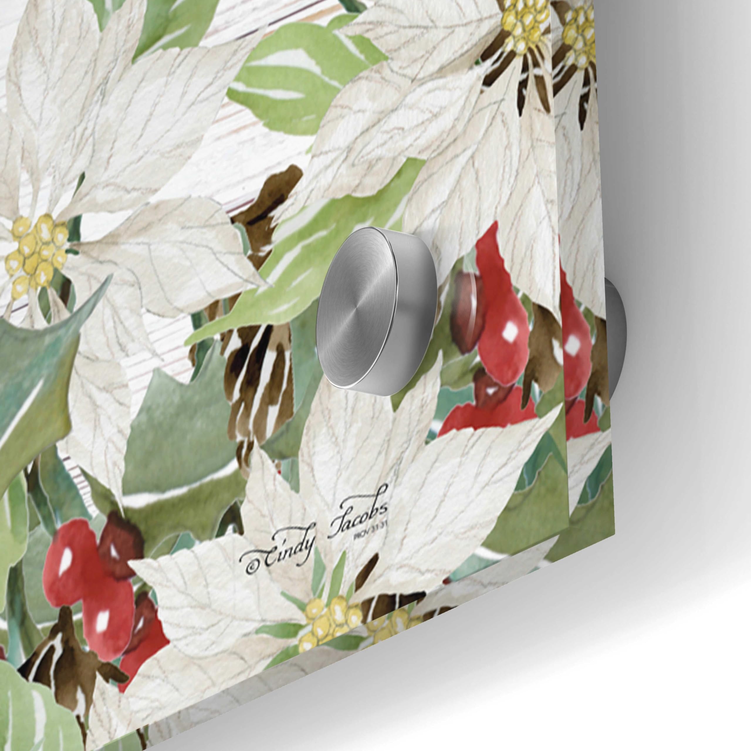 Epic Art 'Merry & Bright' by Cindy Jacobs - 48x16 Inch Acrylic Glass Wall Decor - Perfect for Living Room, Bedroom & Office Decoration