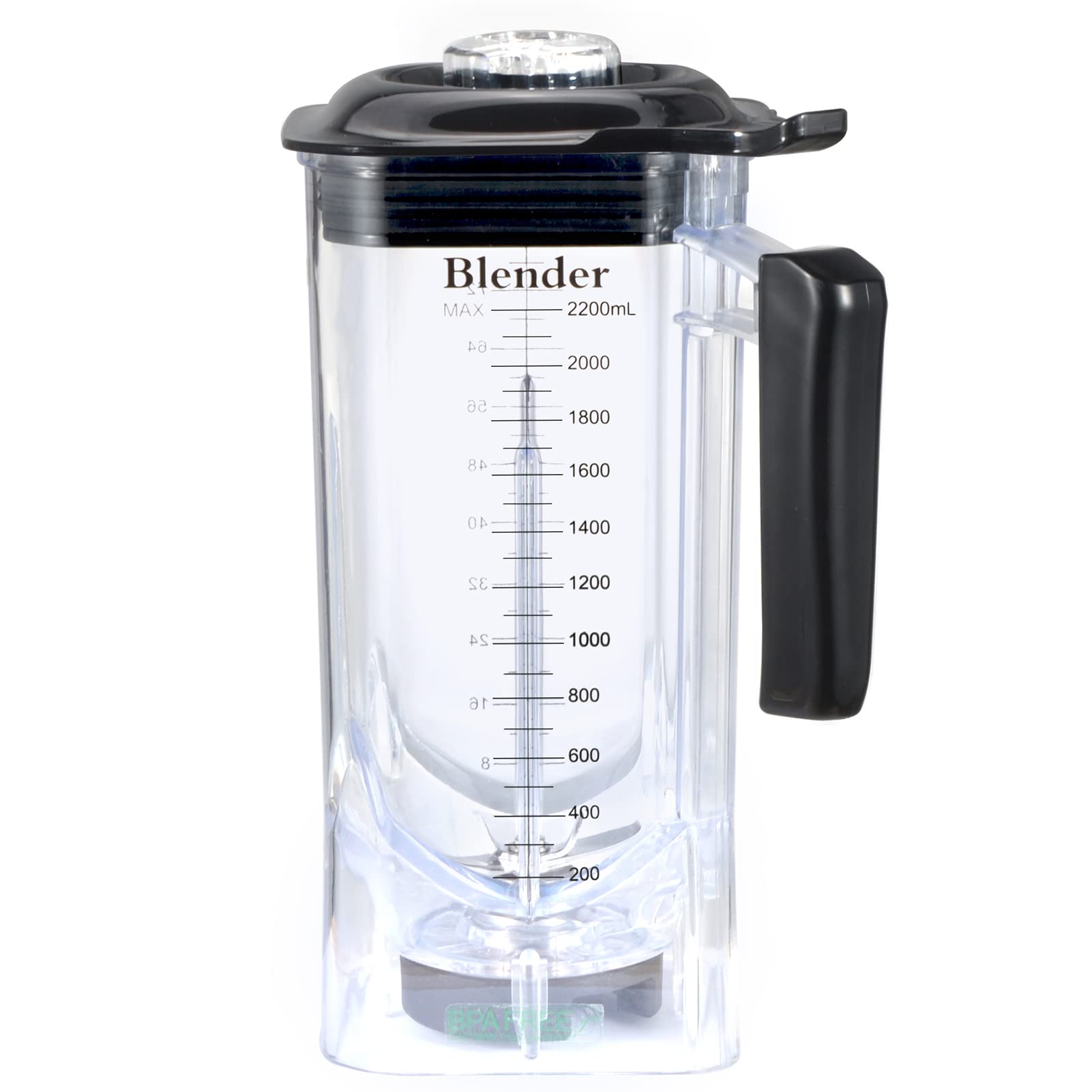 CRANDDI 80oz Blender Replacement Cup for K90 Blenders - 2200ml Pitcher Jar with Long Blade Assembly - Clear Spare Container - Perfect for Smoothies, Protein Shakes & Meal Prep