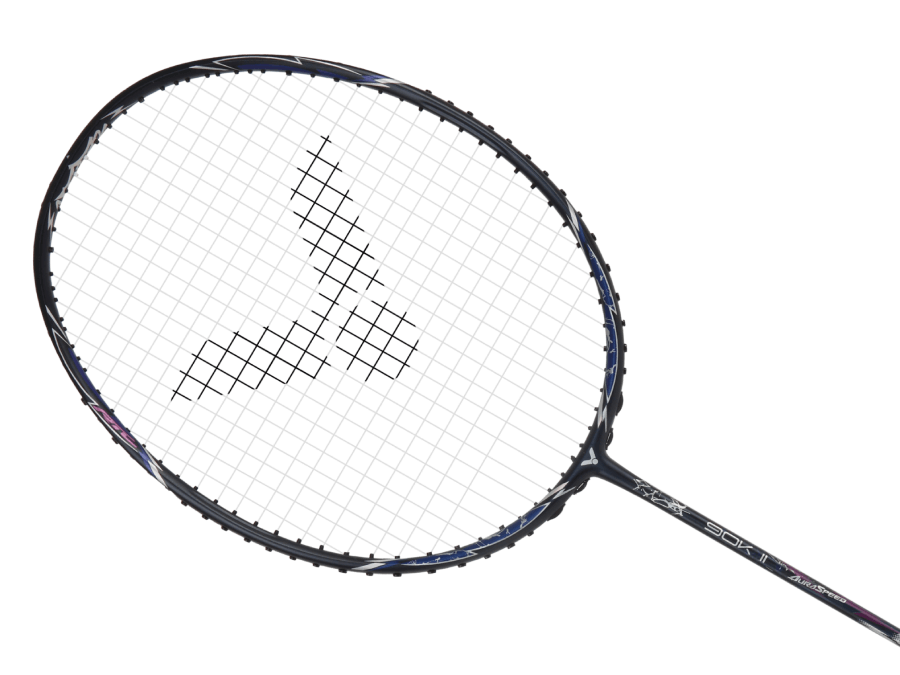 Victor Auraspeed 90K II B Unstrung Badminton Racket - Midnight Blue | Lightweight Carbon Fiber Badminton Racquet for Professional Players | Perfect for Tournaments & Training Sessions
