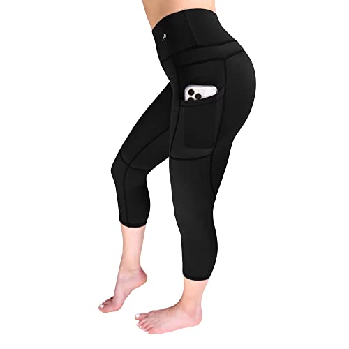 Black Super High Waist W/ Pockets
