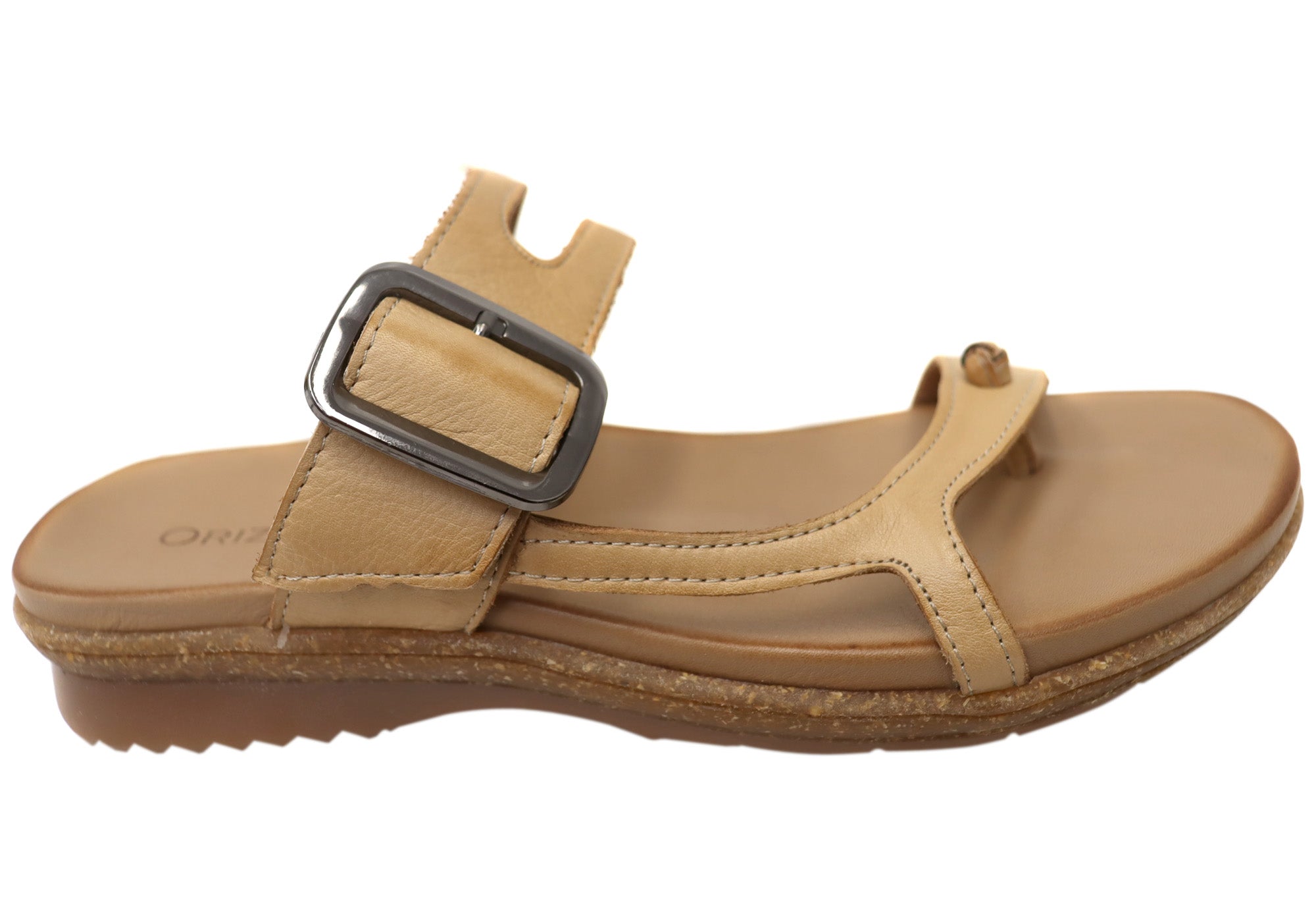 Orizonte Balmaine Women's Comfortable European Leather Thong Sandals - Stylish & Breathable for Summer Beach, Vacation & Casual Outings