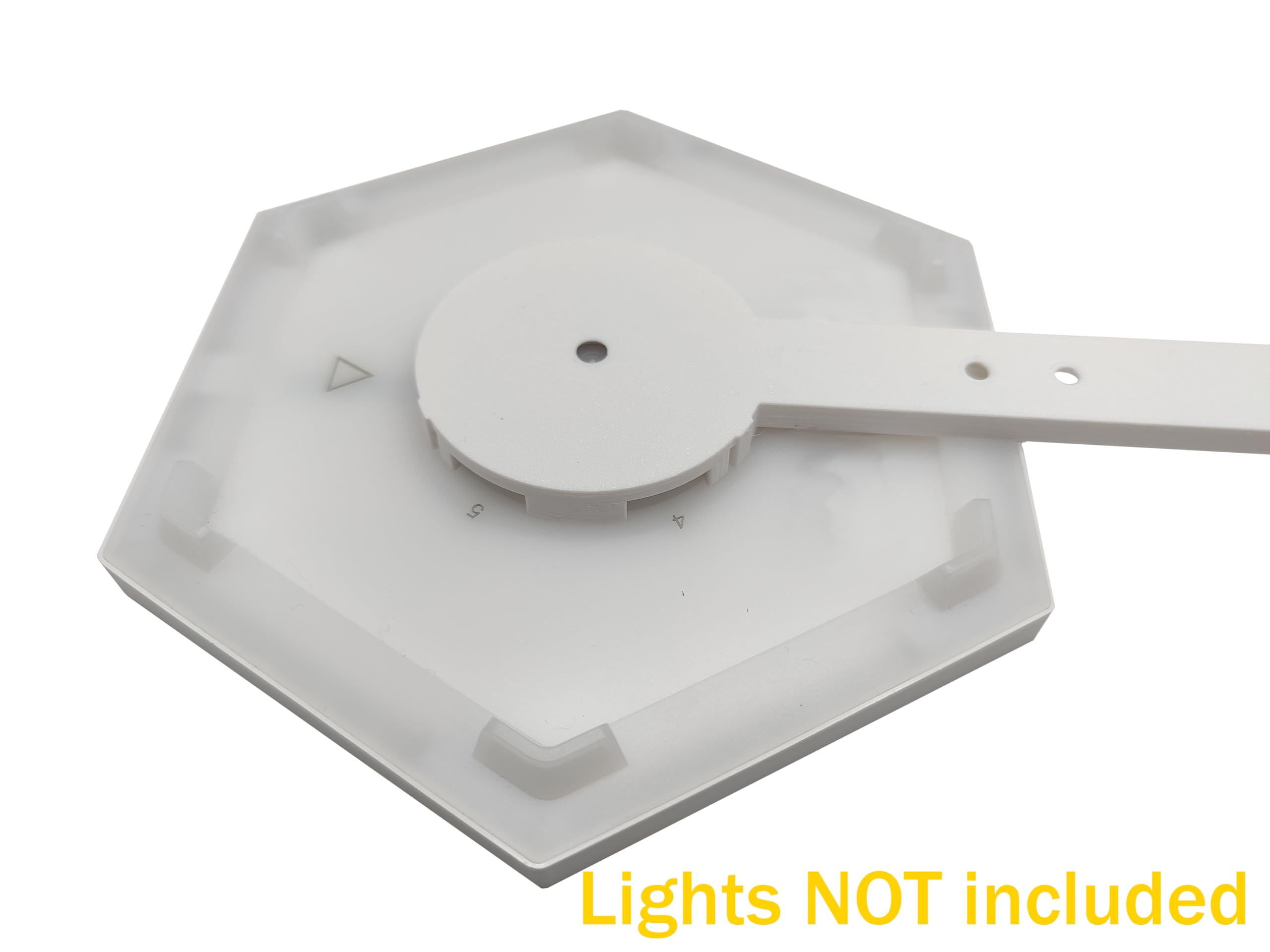 Govee Hexagon Lights H6061 Wall Mounting Bracket Kit - 7-Piece Drywall Installation Set for Glide Hexa Hexagon Panel Lights | Perfect for Bedroom, Gaming Room & Home Decor Lighting