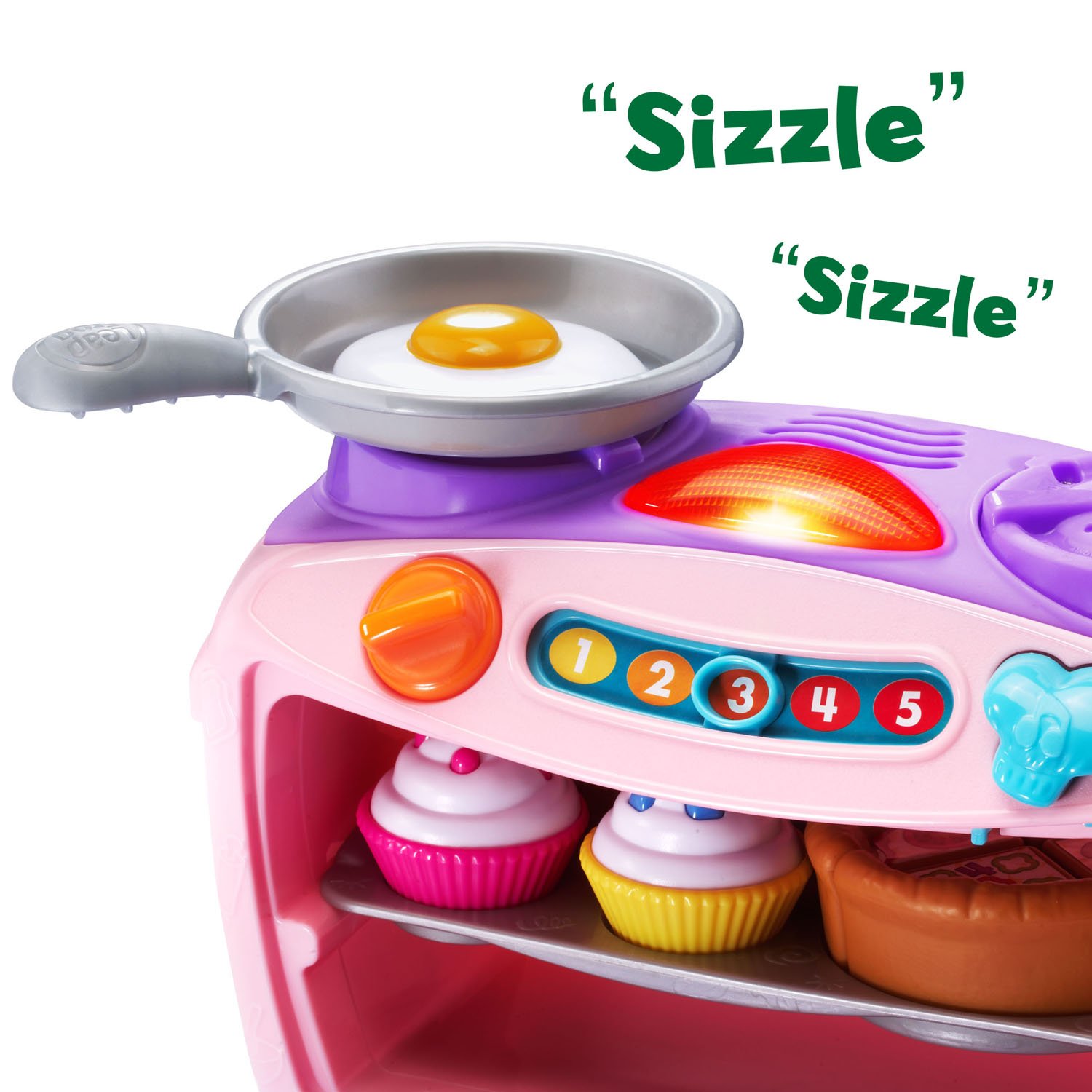 LeapFrog Number Lovin' Oven - Interactive Learning Toy for Kids Ages 2-5 | Pink Educational Baking Playset for Counting & Math Skills | Perfect for Pretend Play & Early Childhood Development