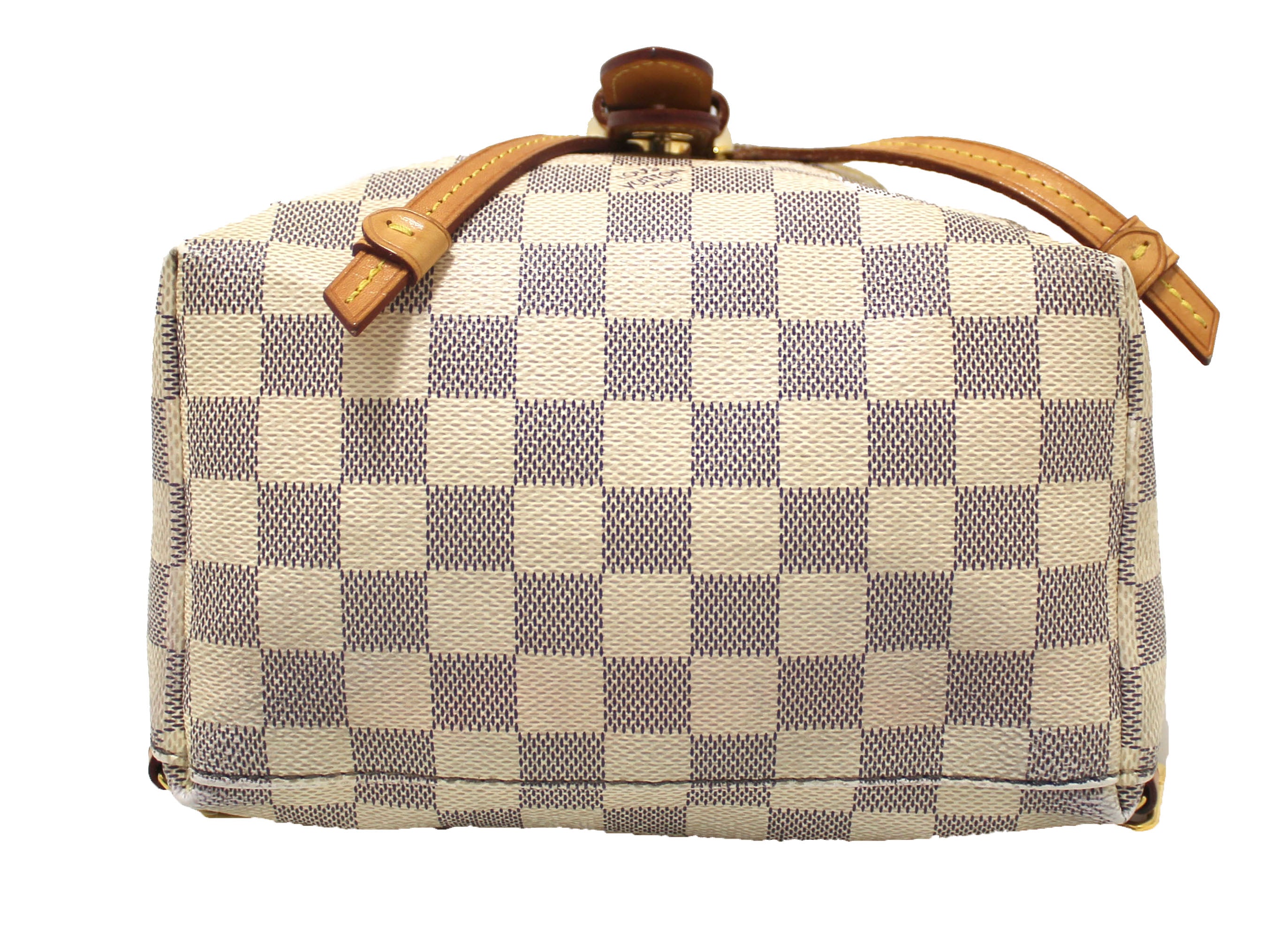 Authentic Louis Vuitton Damier Azur Canvas Sperone BB Backpack for Women - Luxury Designer Handbag for Travel, Work & Everyday Use