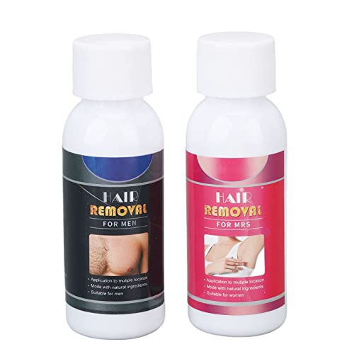 2-Pack Hair Removal Spray for Face & Body - Armpit Depilatory Cream for Smooth Skin | Painless Hair Remover for Women & Men | Perfect for Bikini Line, Legs & Underarms