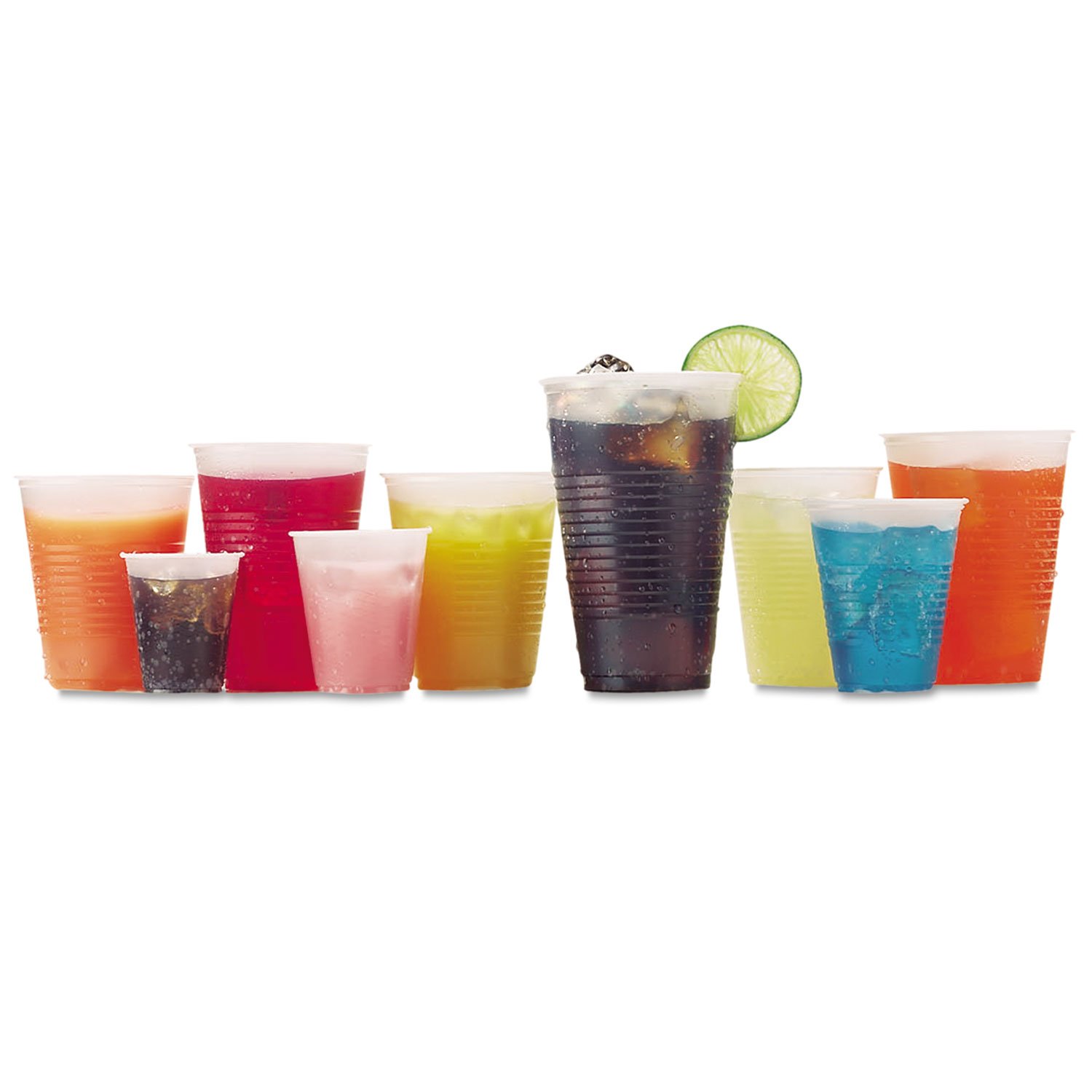 3 Oz Clear Plastic Drink Cups - Disposable Party Cups for Cocktails, Juice, Soda - Perfect for Weddings, BBQs, and Office Events