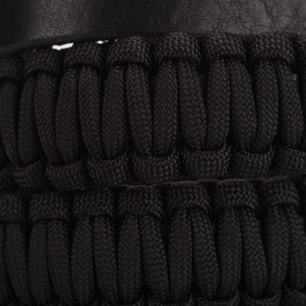Cooph Leica Paracord Camera Strap - 100cm Black Key Ring Style Neck Strap for Leica Cameras | Durable & Adjustable for Photography, Hiking & Outdoor Adventures