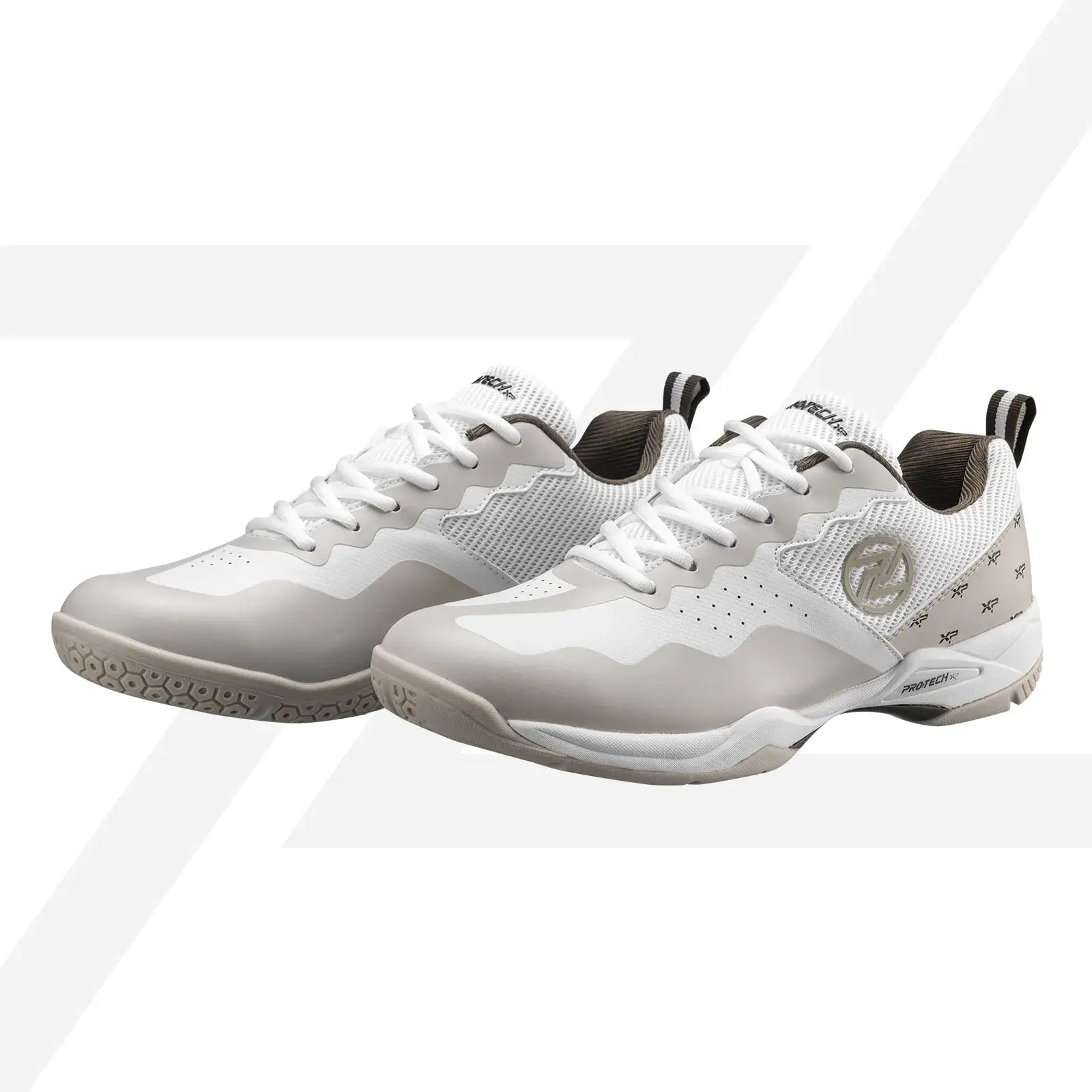 PROTECH PREDATOR 2.0 Badminton Shoes for Men & Women - Lightweight Breathable Court Shoes with Non-Slip Sole - Perfect for Indoor/Outdoor Badminton, Tennis & Squash Games
