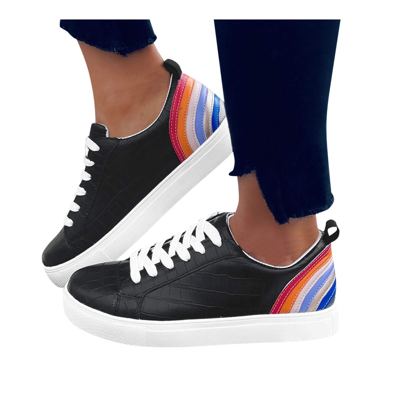 Women's Slip-On Walking Shoes - Comfortable Vintage Canvas Sneakers with Tassel Design, Casual Loafers for Everyday Wear | Perfect for Walking, Travel & Light Exercise