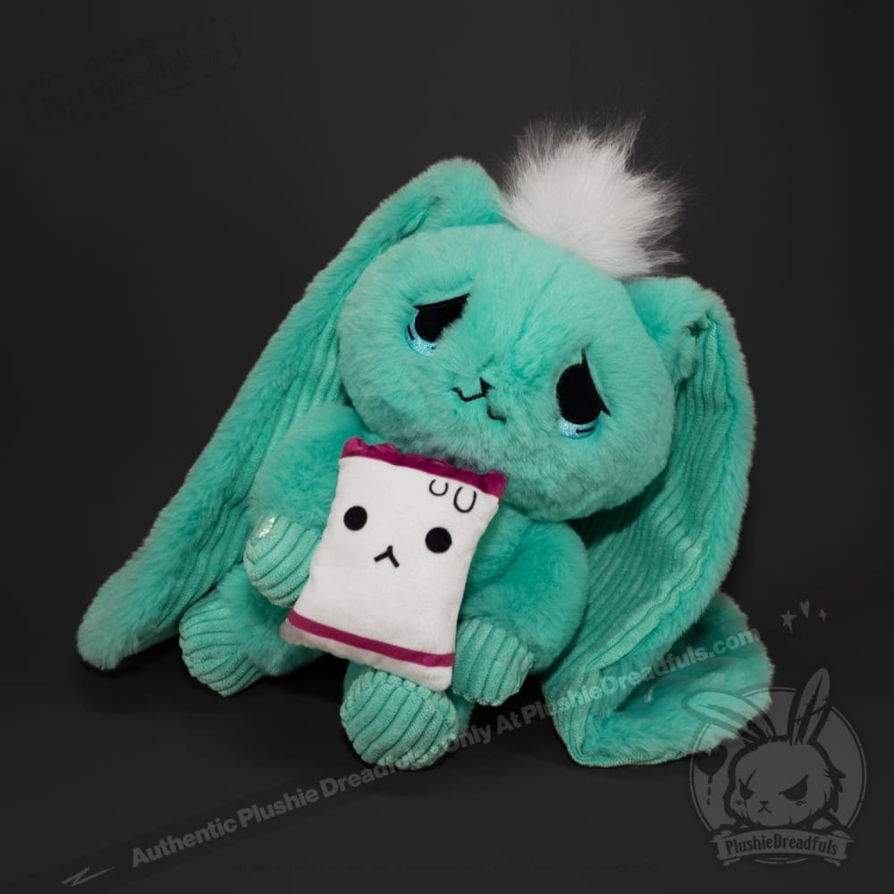 Plushie Dreadfuls Gastroparesis Rabbit - Soft Stuffed Animal Toy for Awareness & Comfort | Perfect for Medical Support, Gift Giving & Emotional Comfort