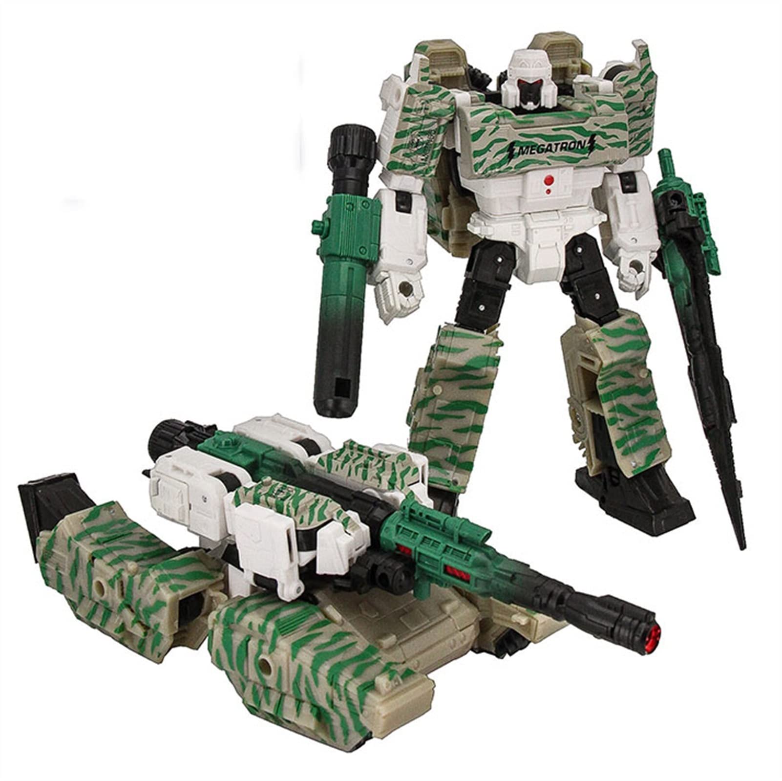 TJAYS Transformer Toys - War for Cybertron Voyager Generations Selects WFC-GS01 Combat Megatron KO Action Figure (7 Inch) | Collectible Robot Toy for Boys & Adults | Perfect for Birthday Gifts, Display & Role Play Battles