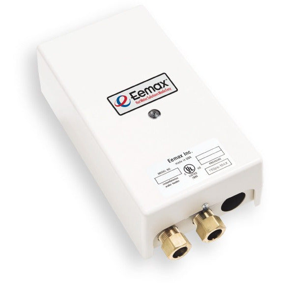 Eemax EX55T ML 5.5kW Electric Tankless Water Heater - Instant Hot Water for Home, RV & Small Business - Energy Efficient On-Demand Heating Solution