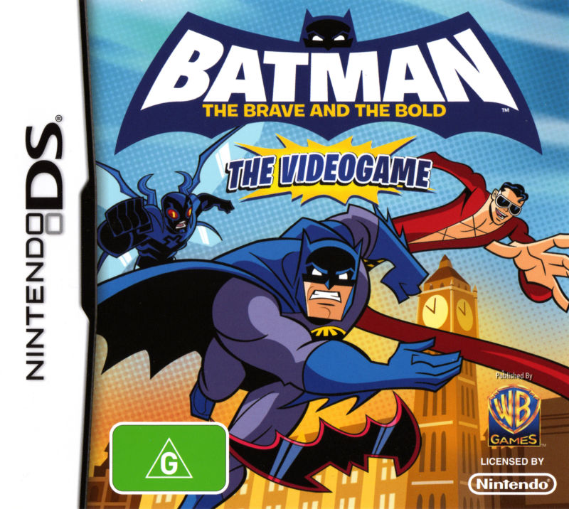 Batman: The Brave and the Bold Nintendo DS Game - Action Adventure Superhero Video Game for Kids & Adults - Perfect for Home & Travel Gaming Entertainment