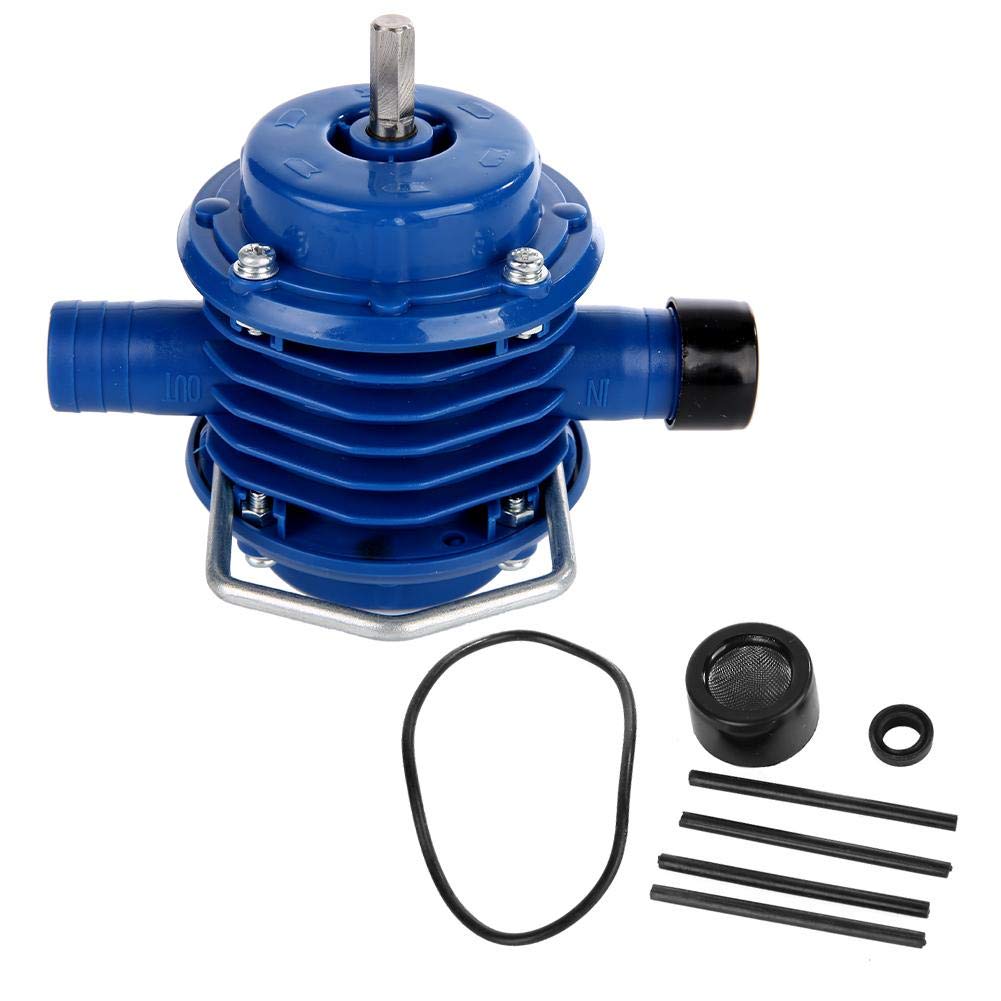 Electric Drill-Powered Self-Priming Mini Water Pump for Outdoor Garden Use - Perfect for Irrigation, Fountains & Small Water Features