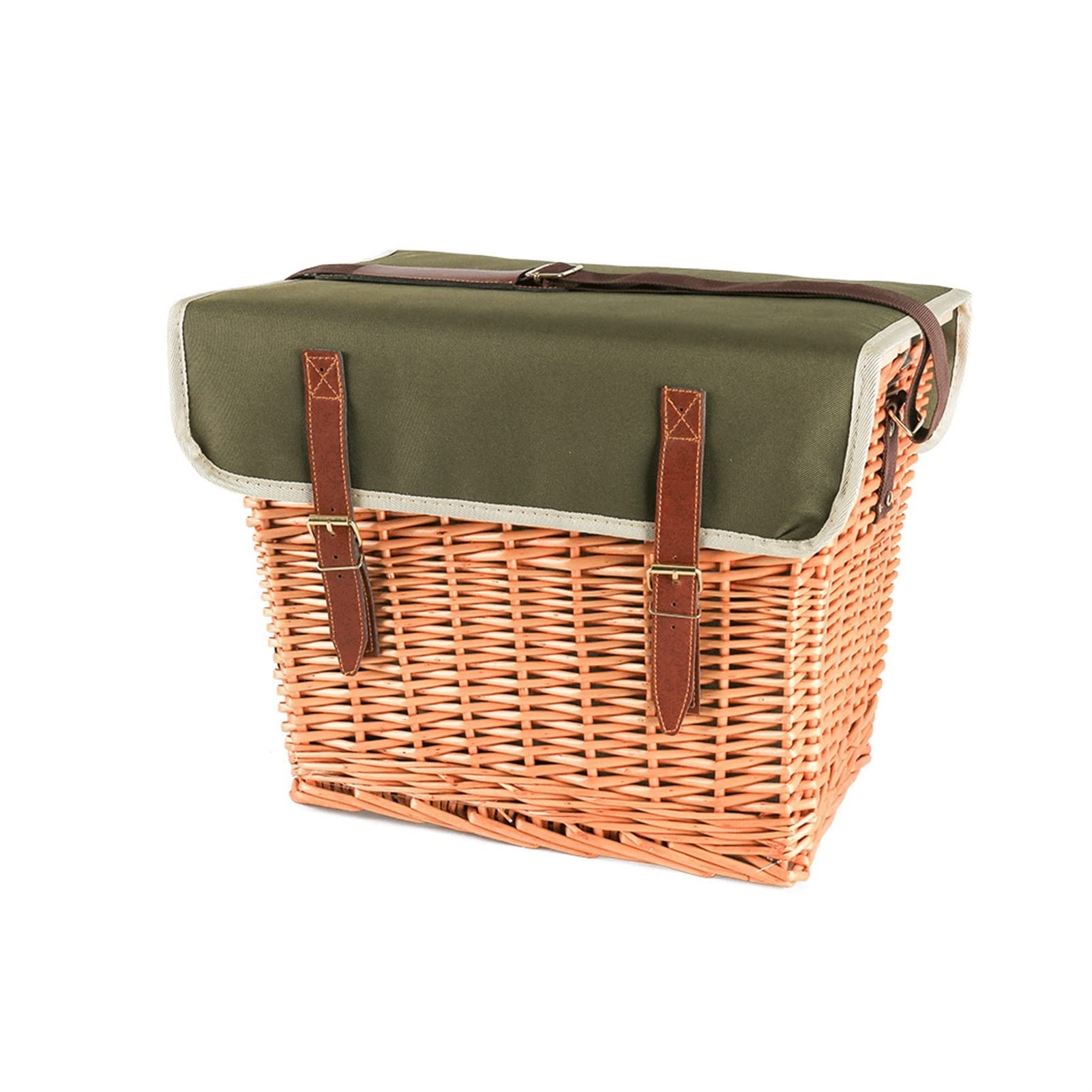 Lidded Storage Bins with Handles - Foldable Laundry Basket Organizer for Clothes, Toys & Home Organization - Portable Storage Box for Travel, Camping & Outdoor Use