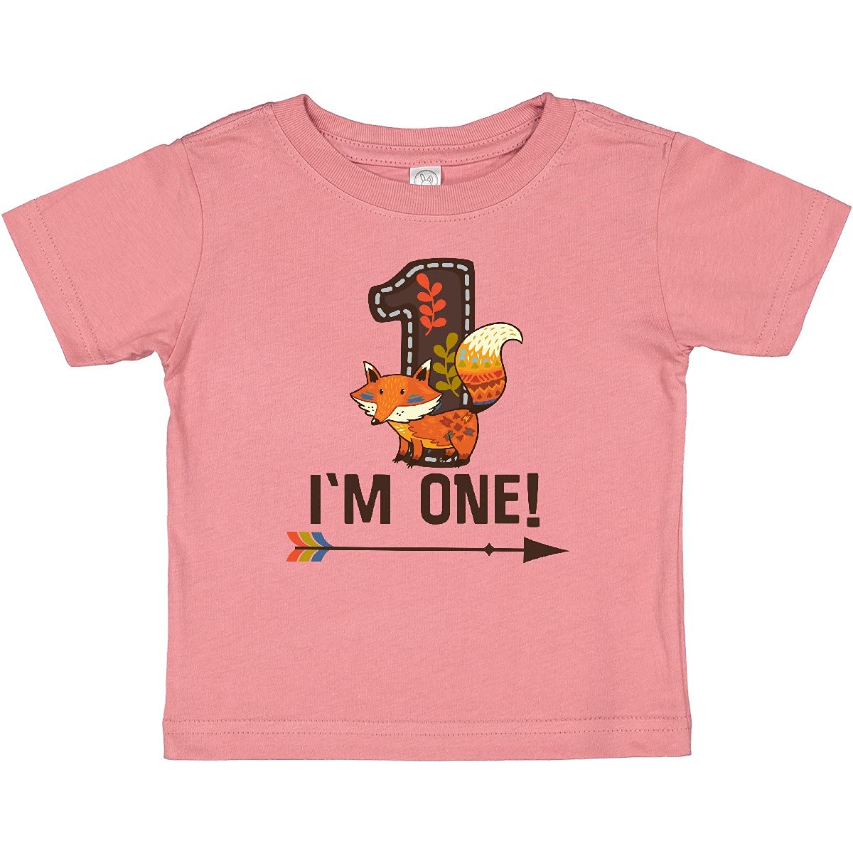 1st Birthday Fox Baby T-Shirt - Cute 1 Year Old Outfit for Boys & Girls | Perfect for Birthday Parties, Photo Shoots & Special Occasions