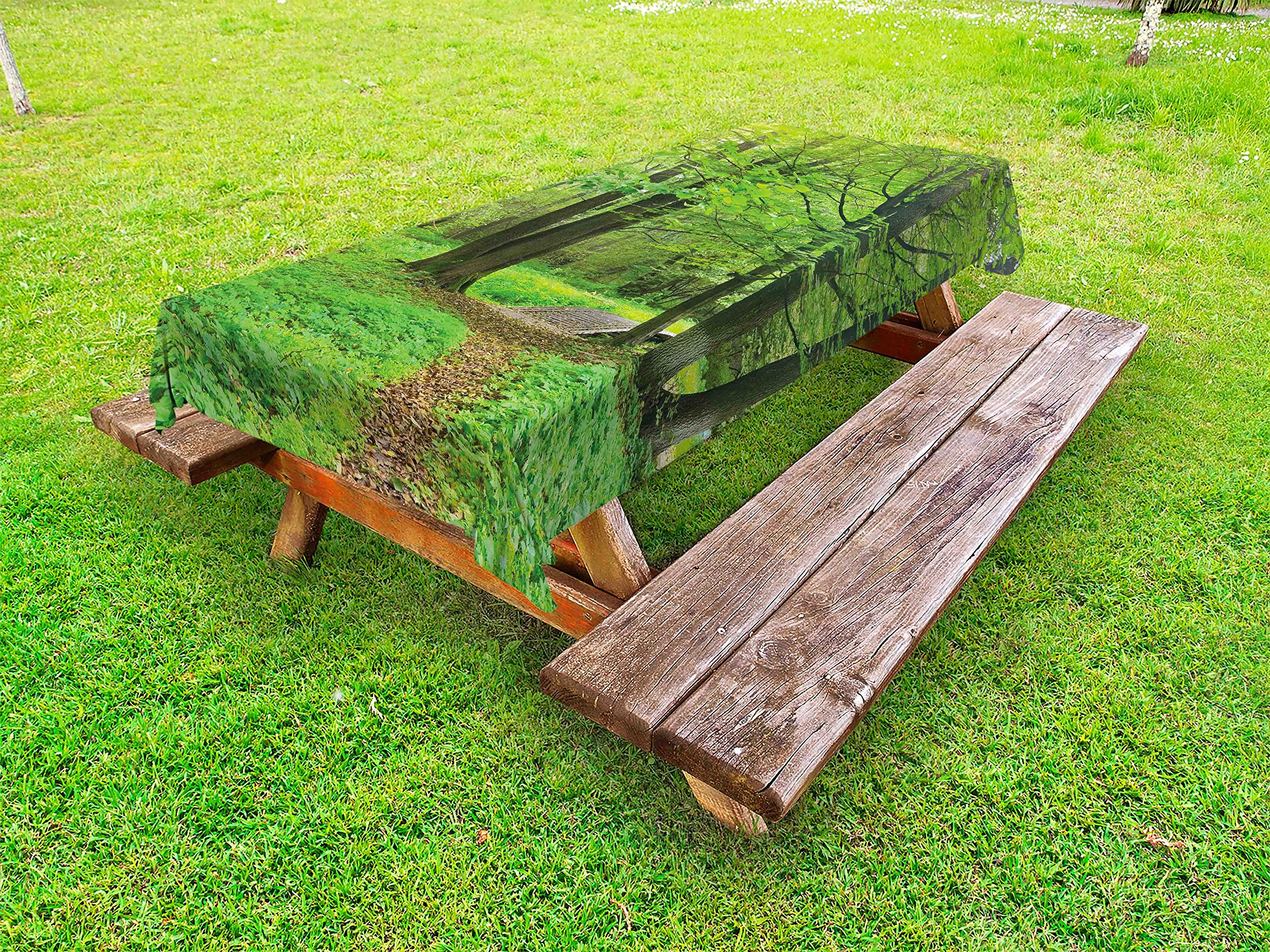 Ambesonne Waterproof Outdoor Tablecloth - 58