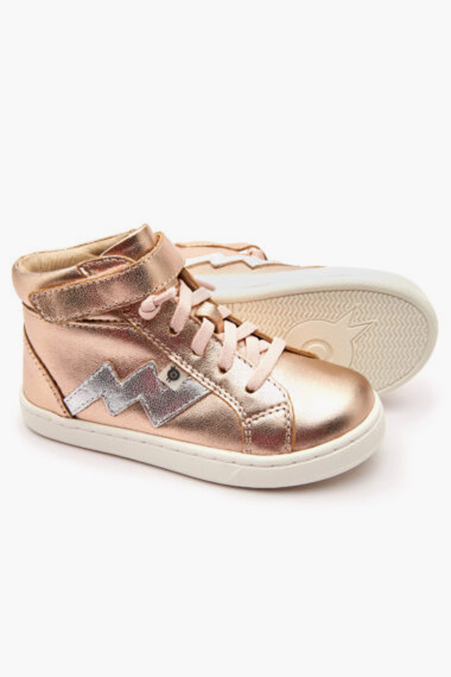 Old Soles Bolted Copper Girls Shoes - Comfortable & Stylish Sneakers for Toddlers & Kids - Perfect for School, Playground & Everyday Wear