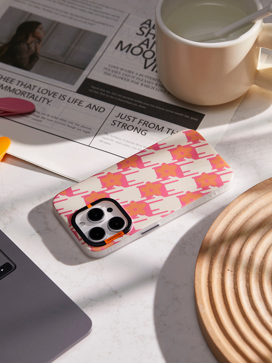 Rose Pink Blossom Chair Case - Elegant and Durable Phone Cover for Women, Perfect for Everyday Use, Travel, and Gifts
