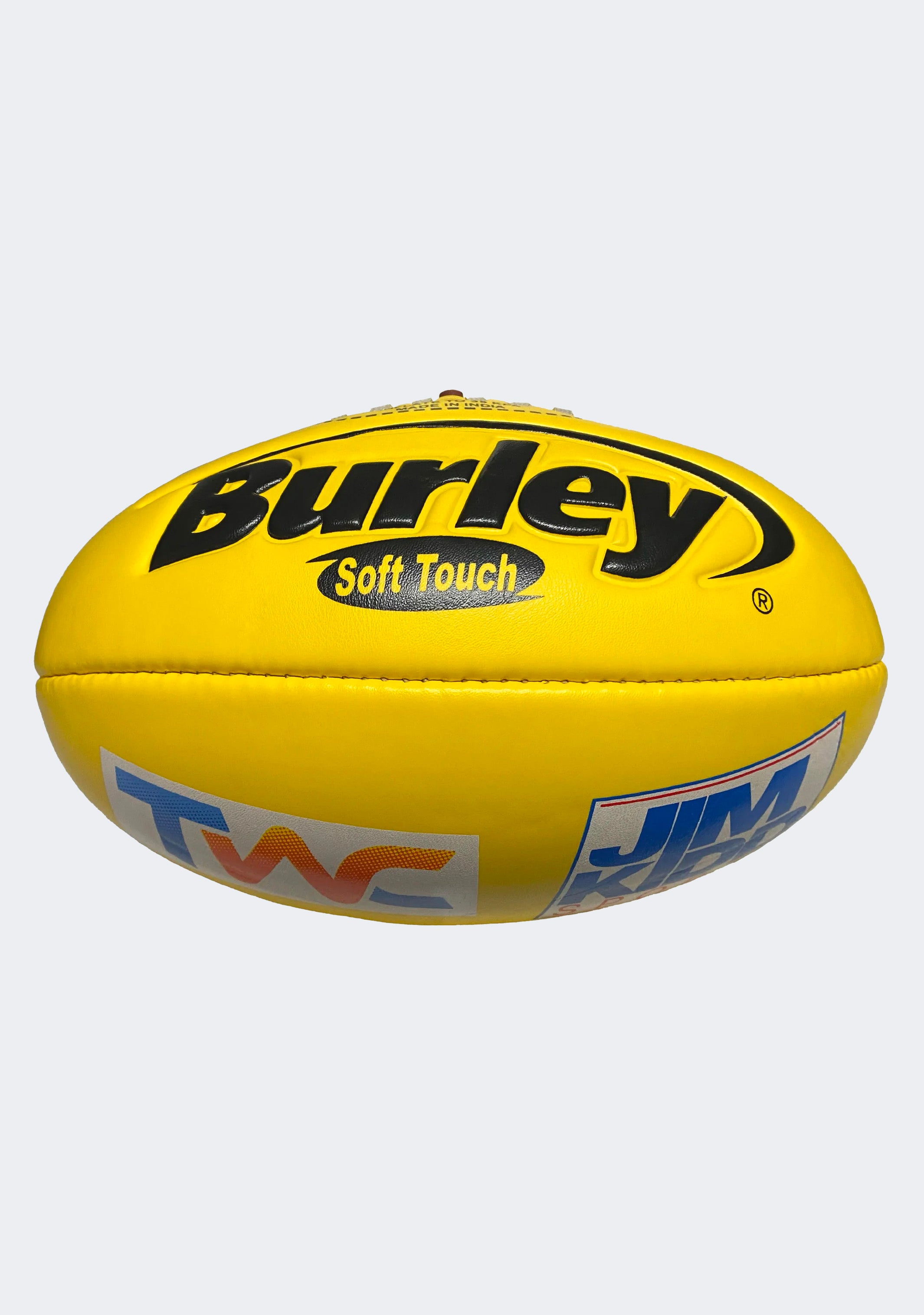 Burley Soft Touch TWC Embossed Football - Premium Training & Game Football for Youth & Adults - Perfect for Backyard Practice, Field Games & Sports Training