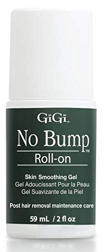 Gigi No Bump Treatment Roll-On for Ingrown Hairs & Razor Bumps - 3 Pack - Post Waxing & Shaving Soothing Solution for Smooth Skin