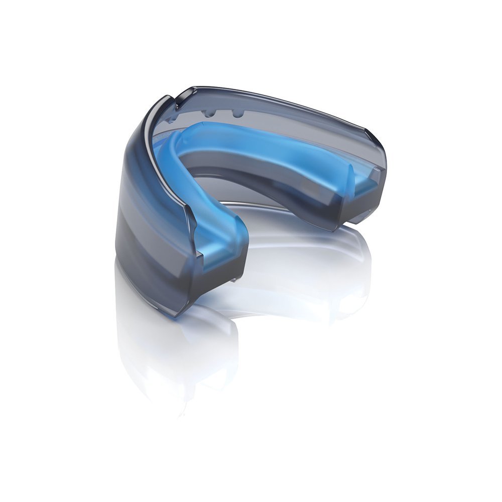 Shock Doctor 4800 Ultra Double Braces Mouth Guard - Upper & Lower Teeth Protection for Football, Lacrosse, Basketball, Baseball - Perfect for Athletes with Braces During Sports & Training
