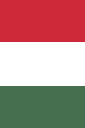 Hungary Flag Notebook - 100 Pages Lined Journal for Writing, Notes & Planning - Perfect for Travel, School & Office Use