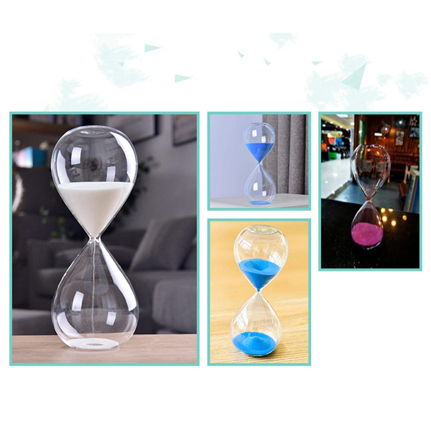 5-Minute Hourglass Sand Timer - Improve Productivity, Focus & Time Management | Perfect for Work, Study & Meditation | Stay Efficient & Achieve Goals