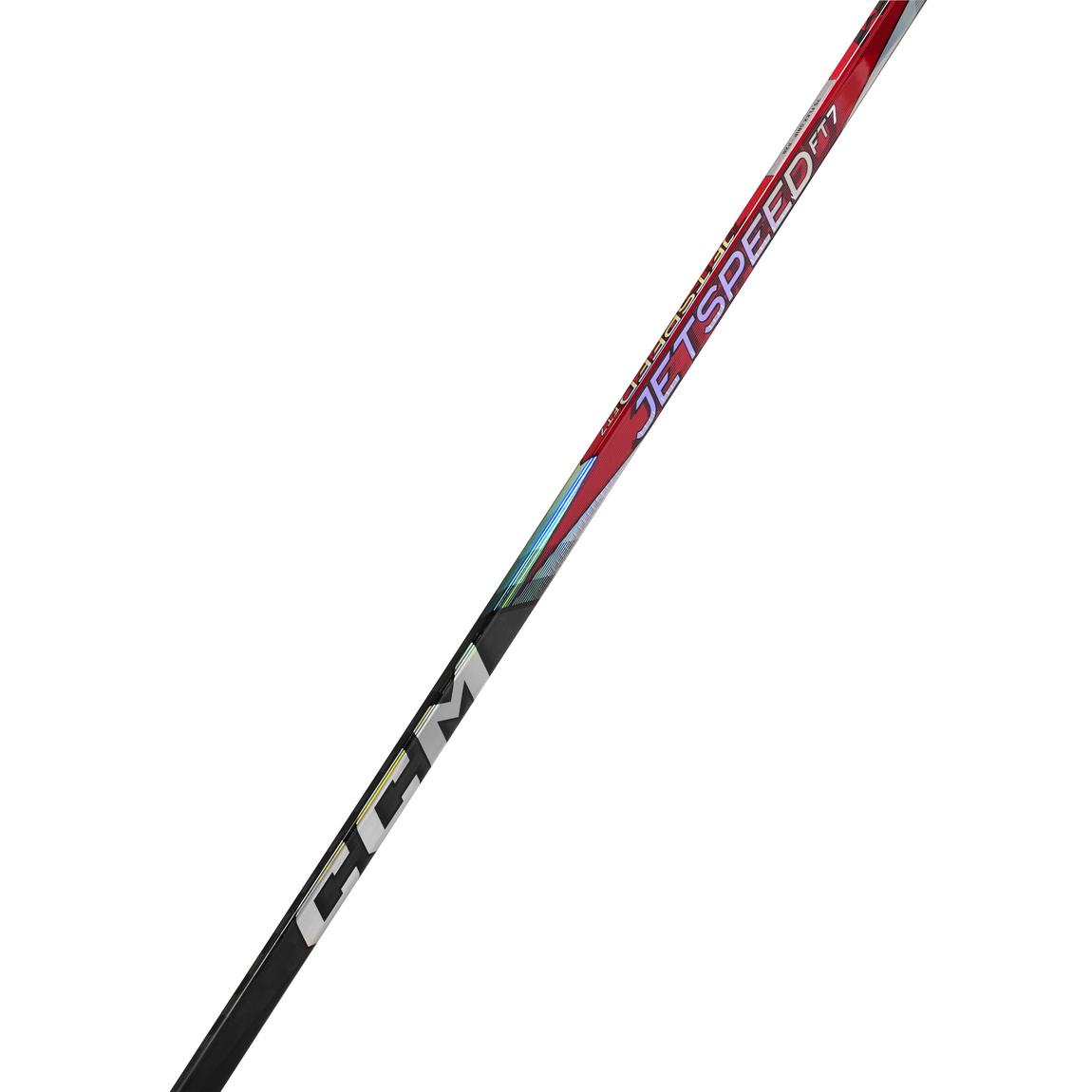 CCM Jetspeed FT7 Hockey Stick - Intermediate Flex for Youth & Adult Players - Perfect for Ice Hockey Training & Games
