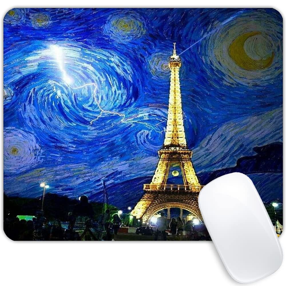 Custom Non-Slip Rubber Base Mouse Pad for Computer & Laptop - Ergonomic Desk Accessory for Office, Gaming & Home Workspace